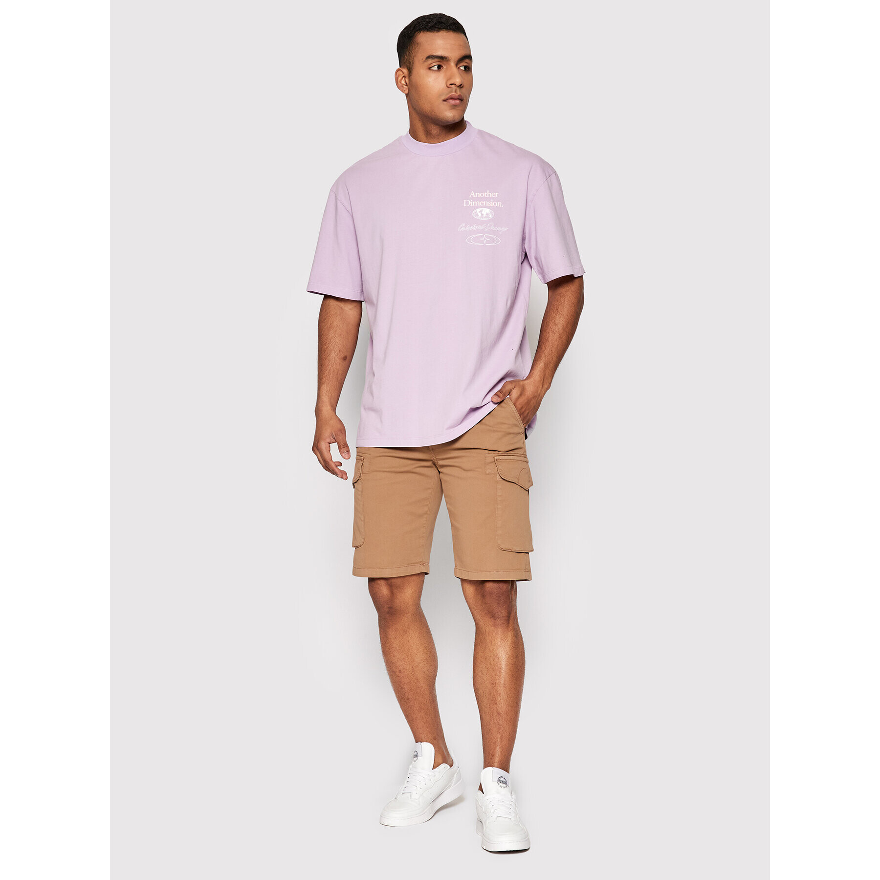 Criminal Damage Тишърт Another Dimension ADTLW22 Виолетов Regular Fit - Pepit.bg