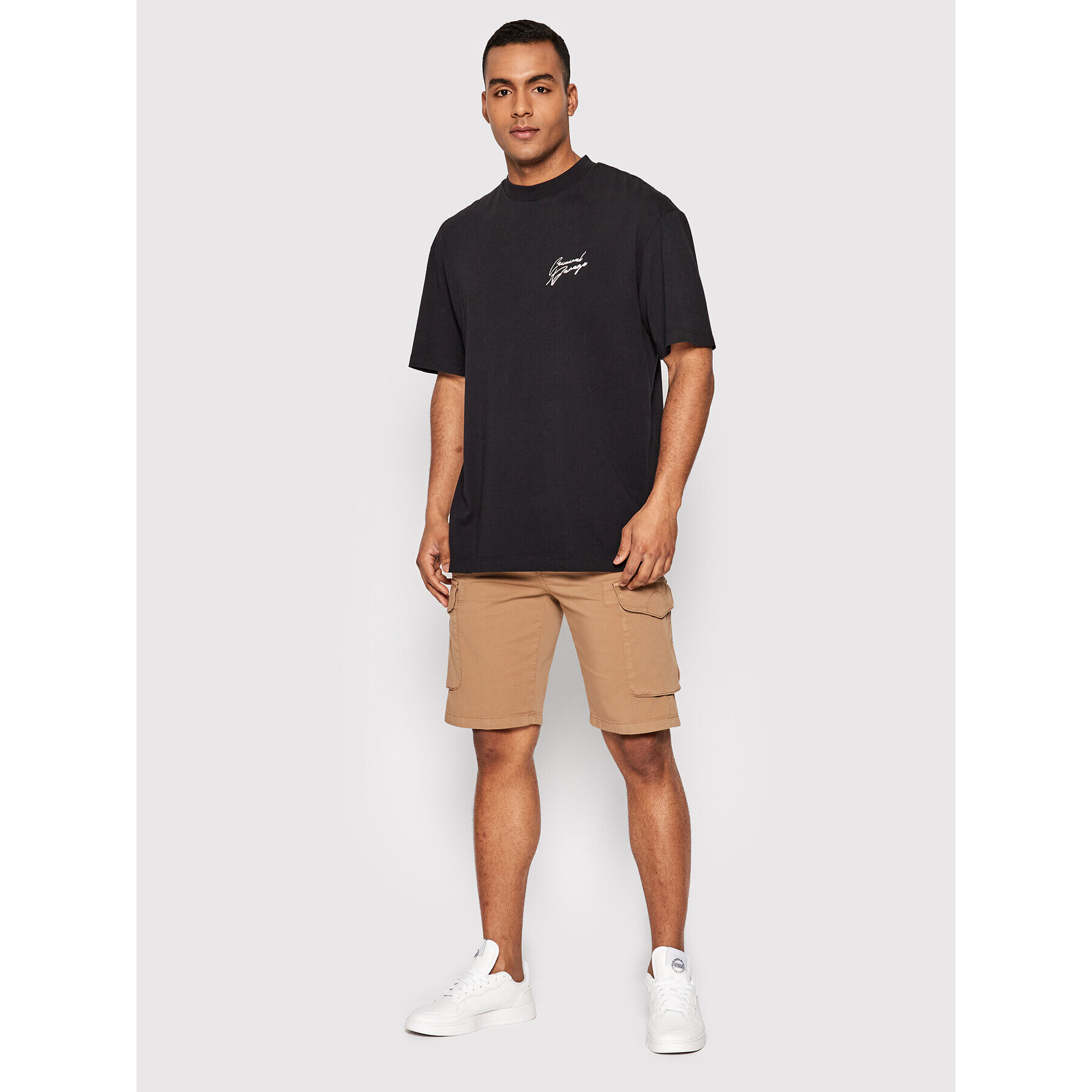 Criminal Damage Тишърт Hidden Tiger HTBW22 Черен Regular Fit - Pepit.bg