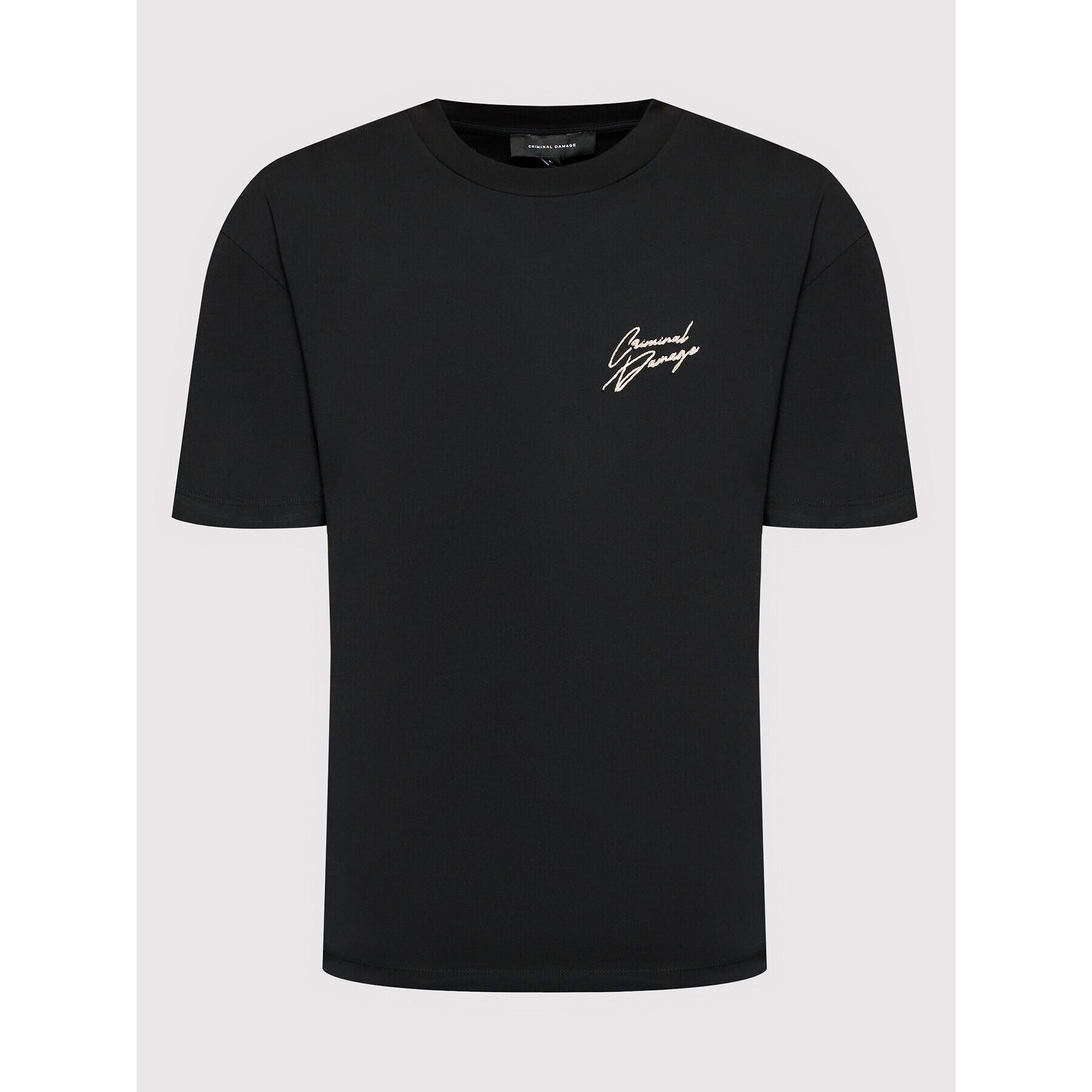 Criminal Damage Тишърт Hidden Tiger HTBW22 Черен Regular Fit - Pepit.bg