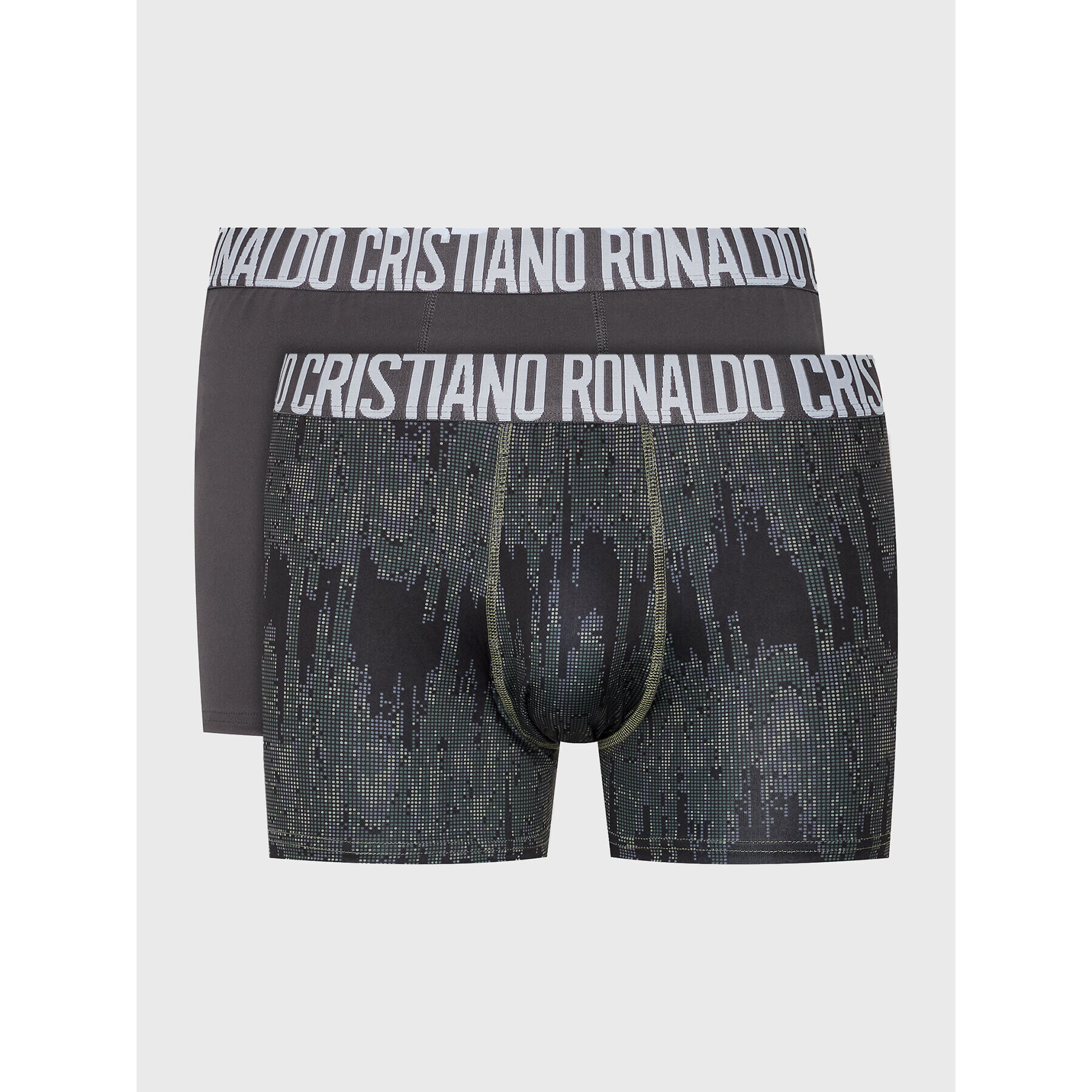 Cristiano Ronaldo CR7 Комплект 2 чифта боксерки Fashion 8502-49 Сив - Pepit.bg