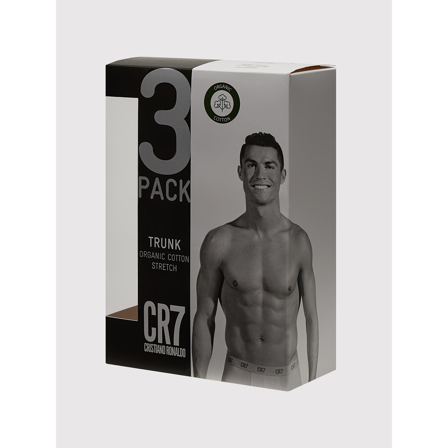 Cristiano Ronaldo CR7 Комплект 3 чифта боксерки Basic 8100-49-2701 Цветен - Pepit.bg