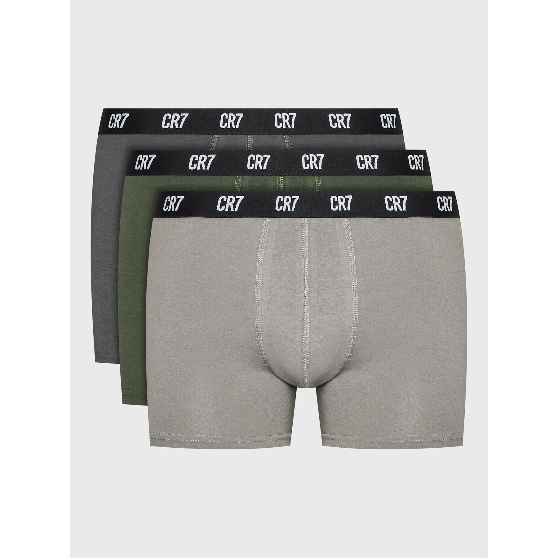 Cristiano Ronaldo CR7 Комплект 3 чифта боксерки Basic 8100-49-2741 Цветен - Pepit.bg
