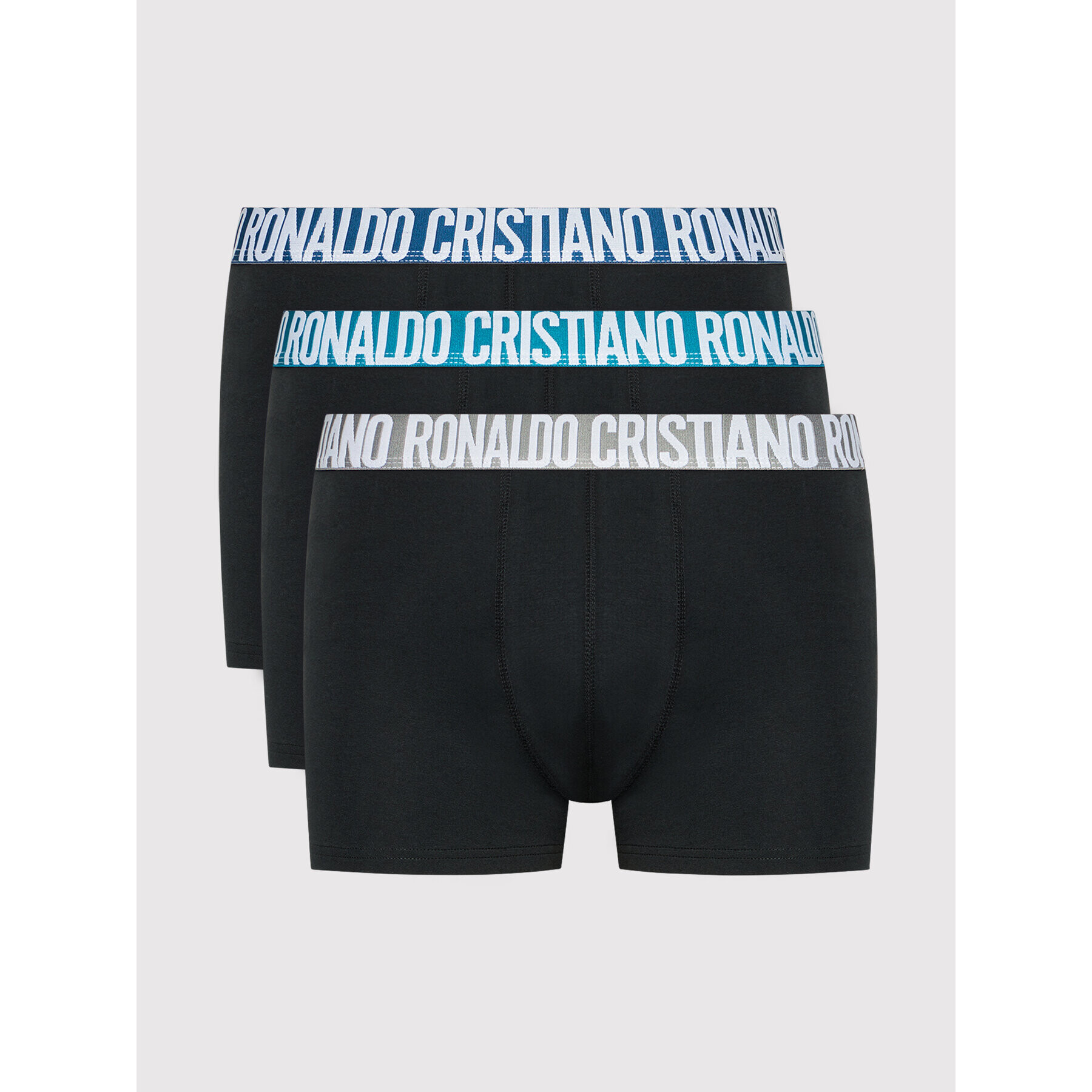 Cristiano Ronaldo CR7 Комплект 3 чифта боксерки Basic Trunk 3-Pack 8100-49-672 Черен - Pepit.bg