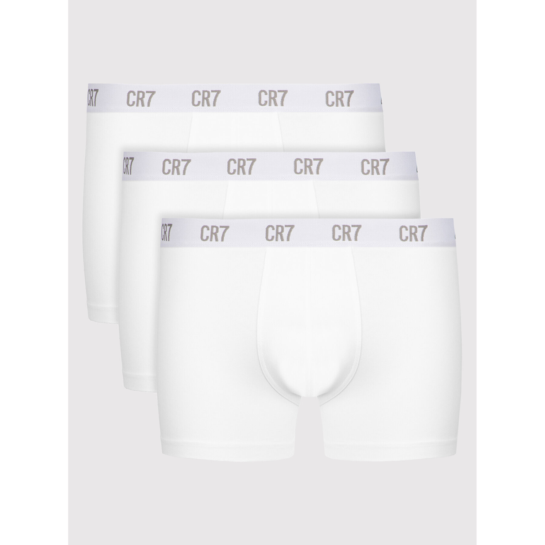 Cristiano Ronaldo CR7 Комплект 3 чифта боксерки Main Basic 3Pack 8100-49-100 Бял - Pepit.bg