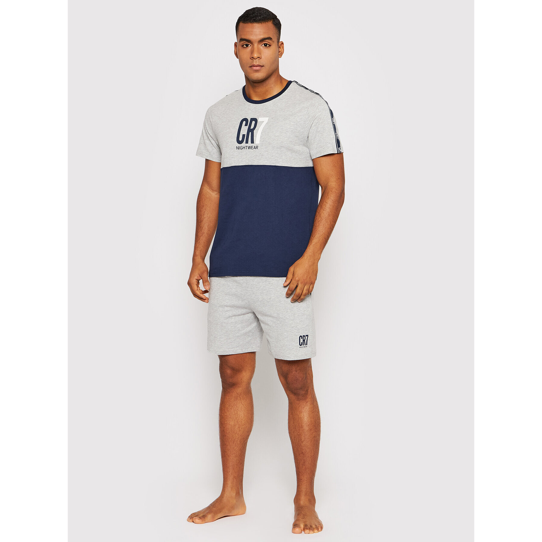 Cristiano Ronaldo CR7 Пижама 8730-41-749 Сив Regular Fit - Pepit.bg