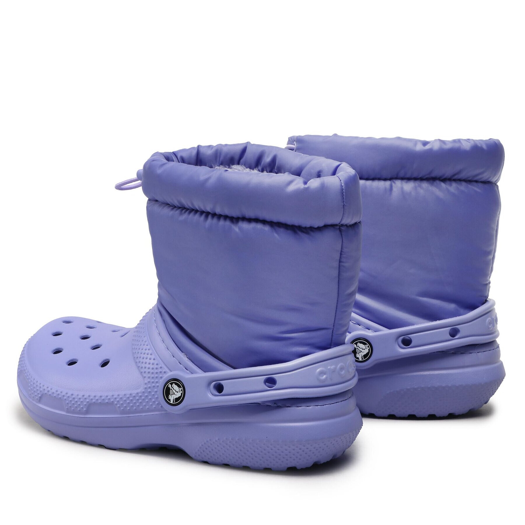 Crocs Апрески Classic Lined Neo Puff Boot 206630 Виолетов - Pepit.bg