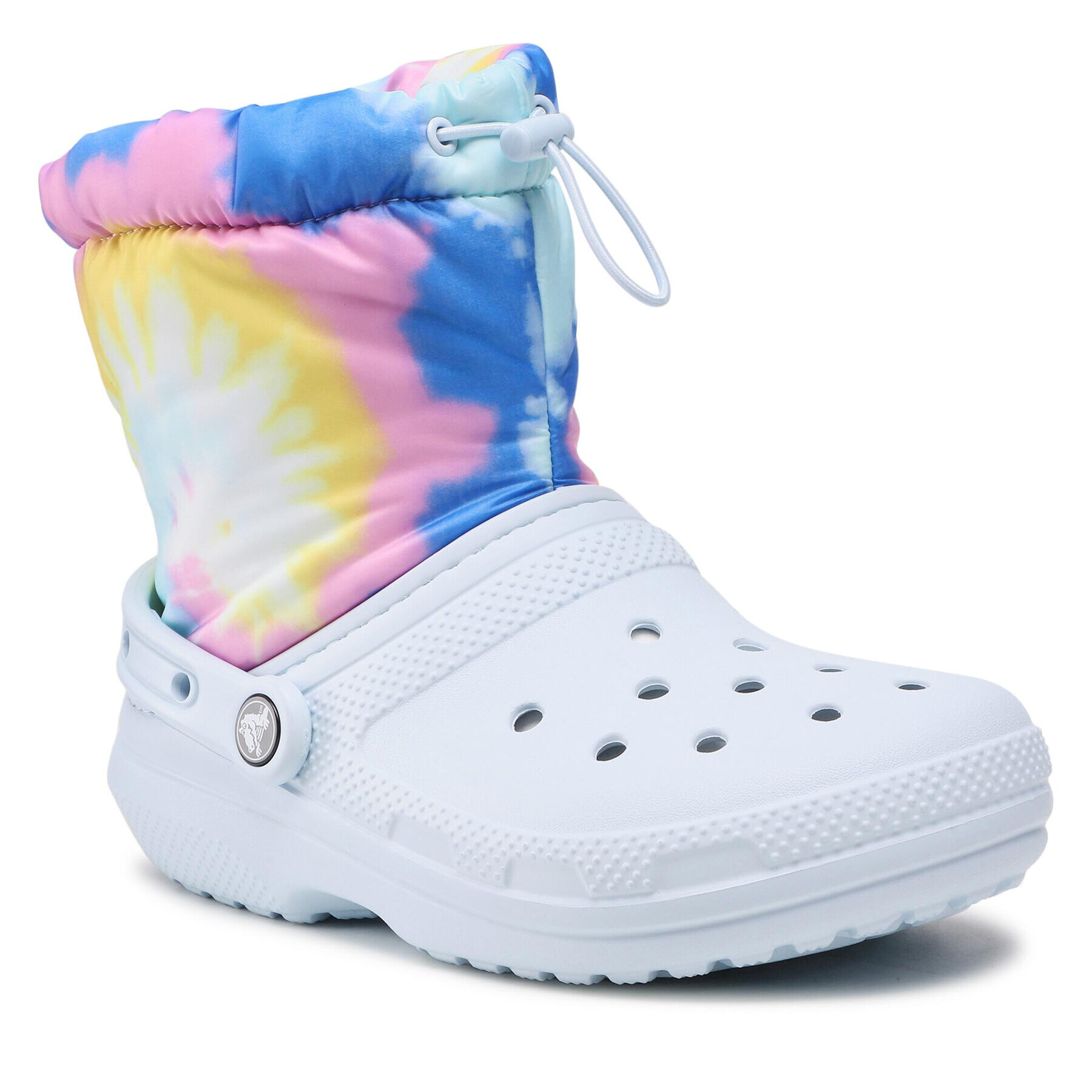 Crocs Апрески Classic Lined Neo Puff Tie Dye 207328 Цветен - Pepit.bg