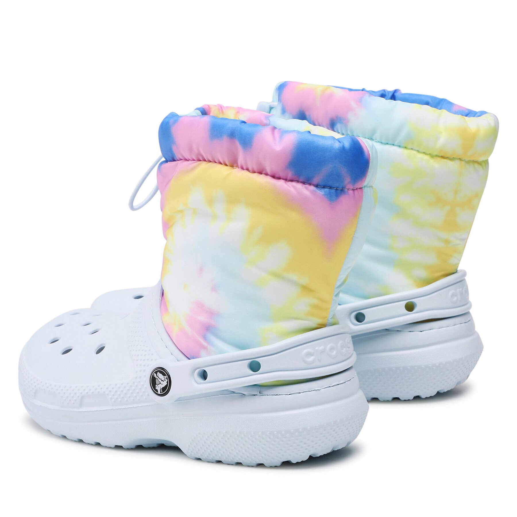 Crocs Апрески Classic Lined Neo Puff Tie Dye 207328 Цветен - Pepit.bg