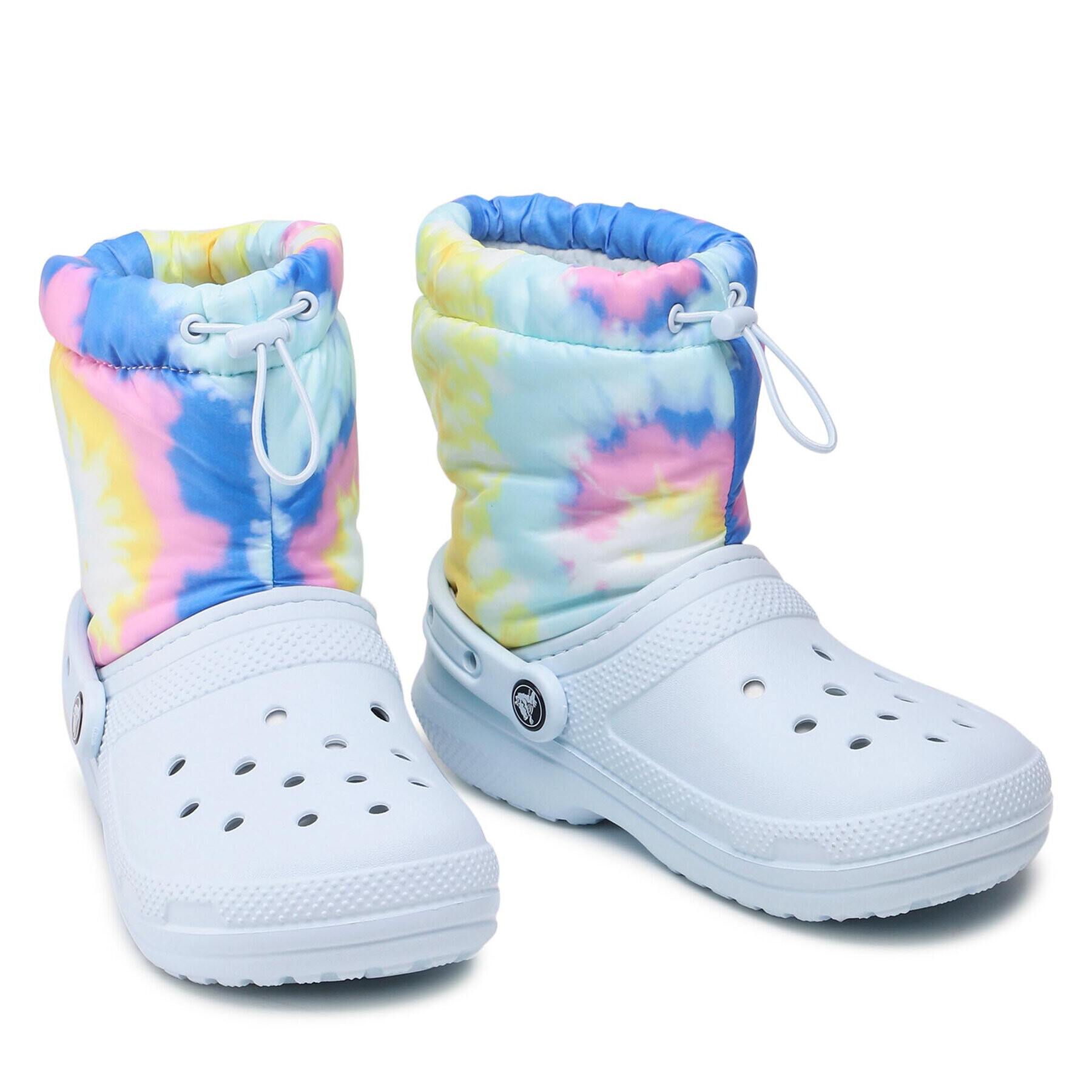 Crocs Апрески Classic Lined Neo Puff Tie Dye 207328 Цветен - Pepit.bg