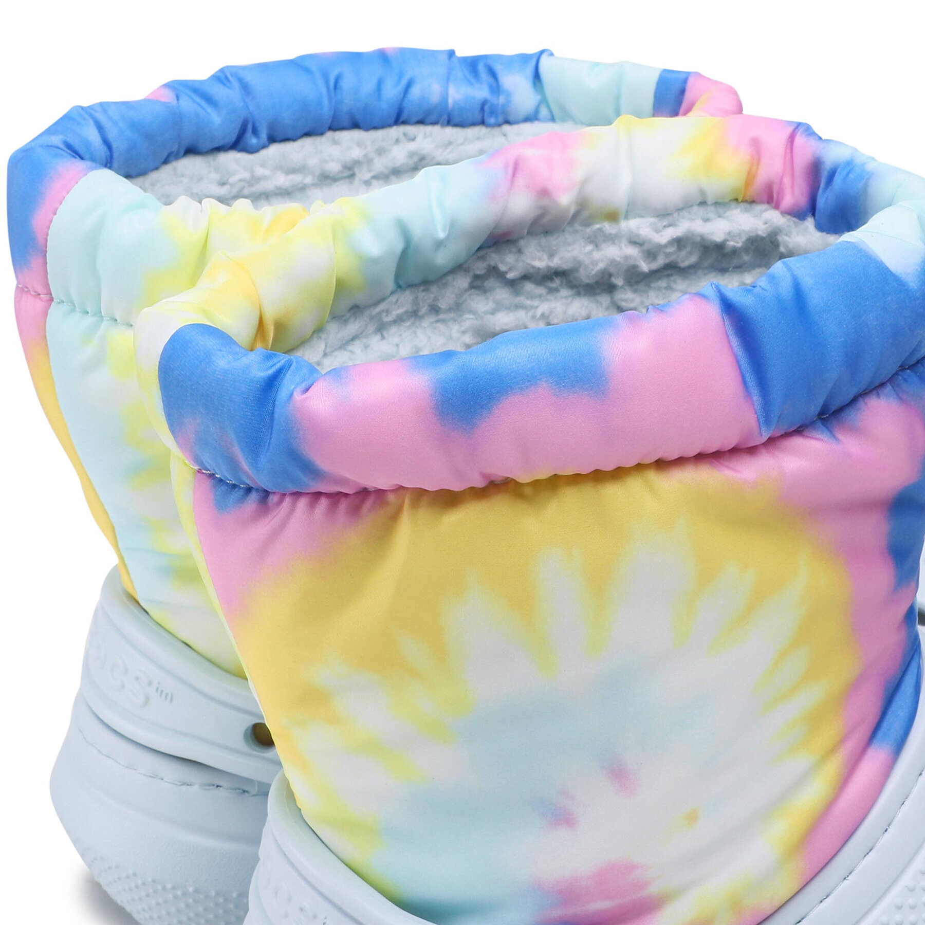 Crocs Апрески Classic Lined Neo Puff Tie Dye 207328 Цветен - Pepit.bg