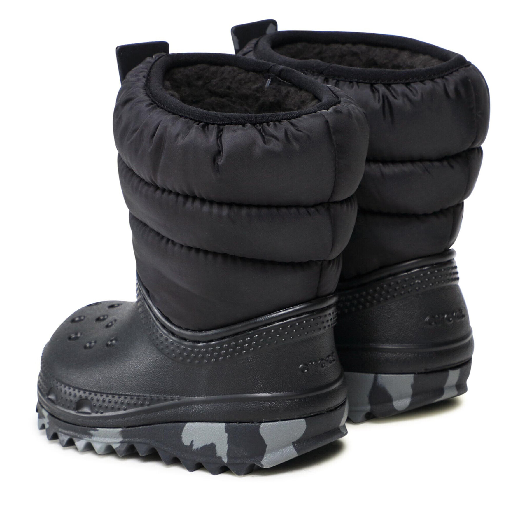 Crocs Апрески Classic Neo Puff Boot K 207275 Черен - Pepit.bg
