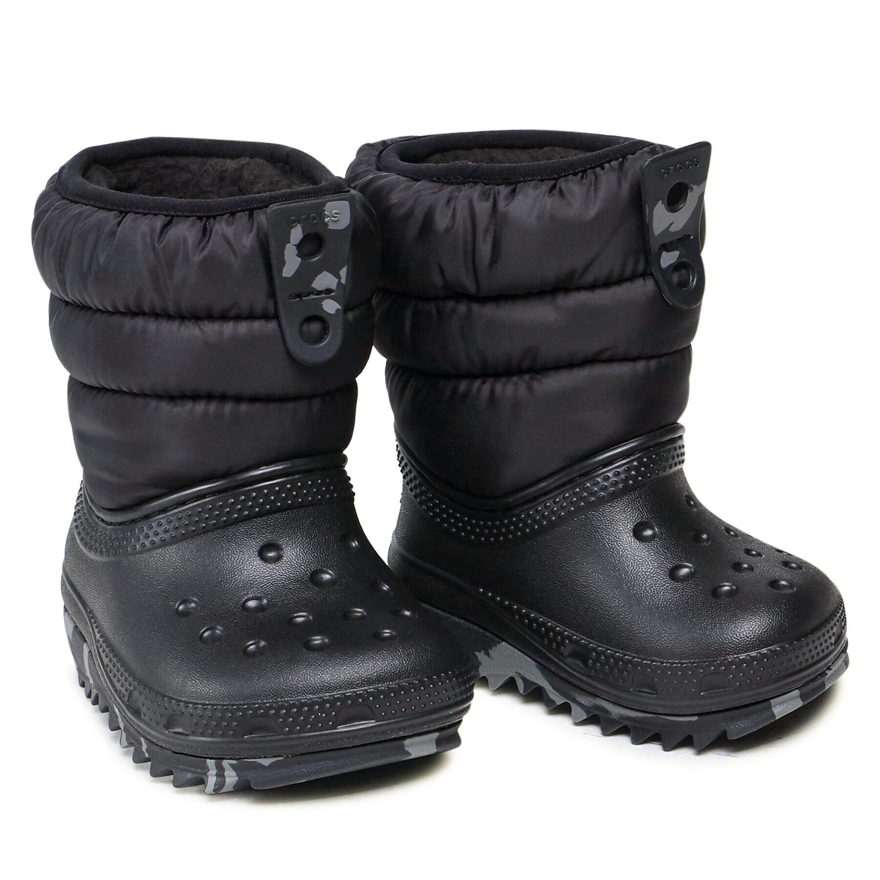 Crocs Апрески Classic Neo Puff Boot K 207275 Черен - Pepit.bg