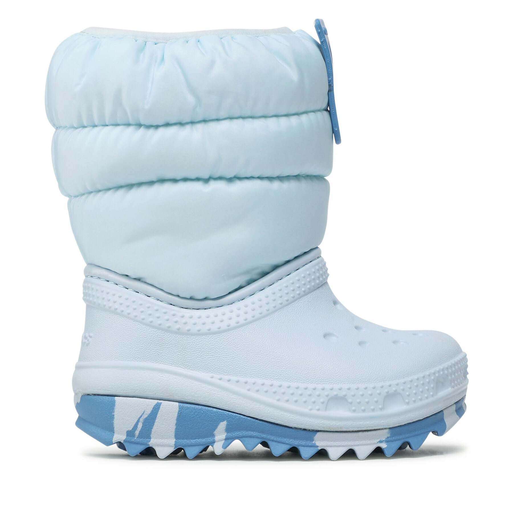 Crocs Апрески Classic Neo Puff Boot K 207275 Син - Pepit.bg