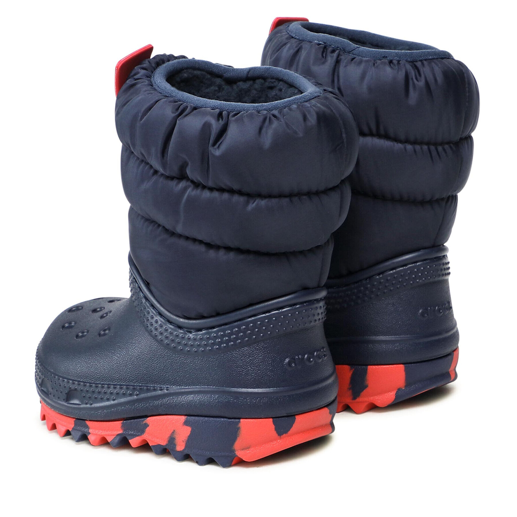 Crocs Апрески Classic Neo Puff Boot K 207275 Тъмносин - Pepit.bg