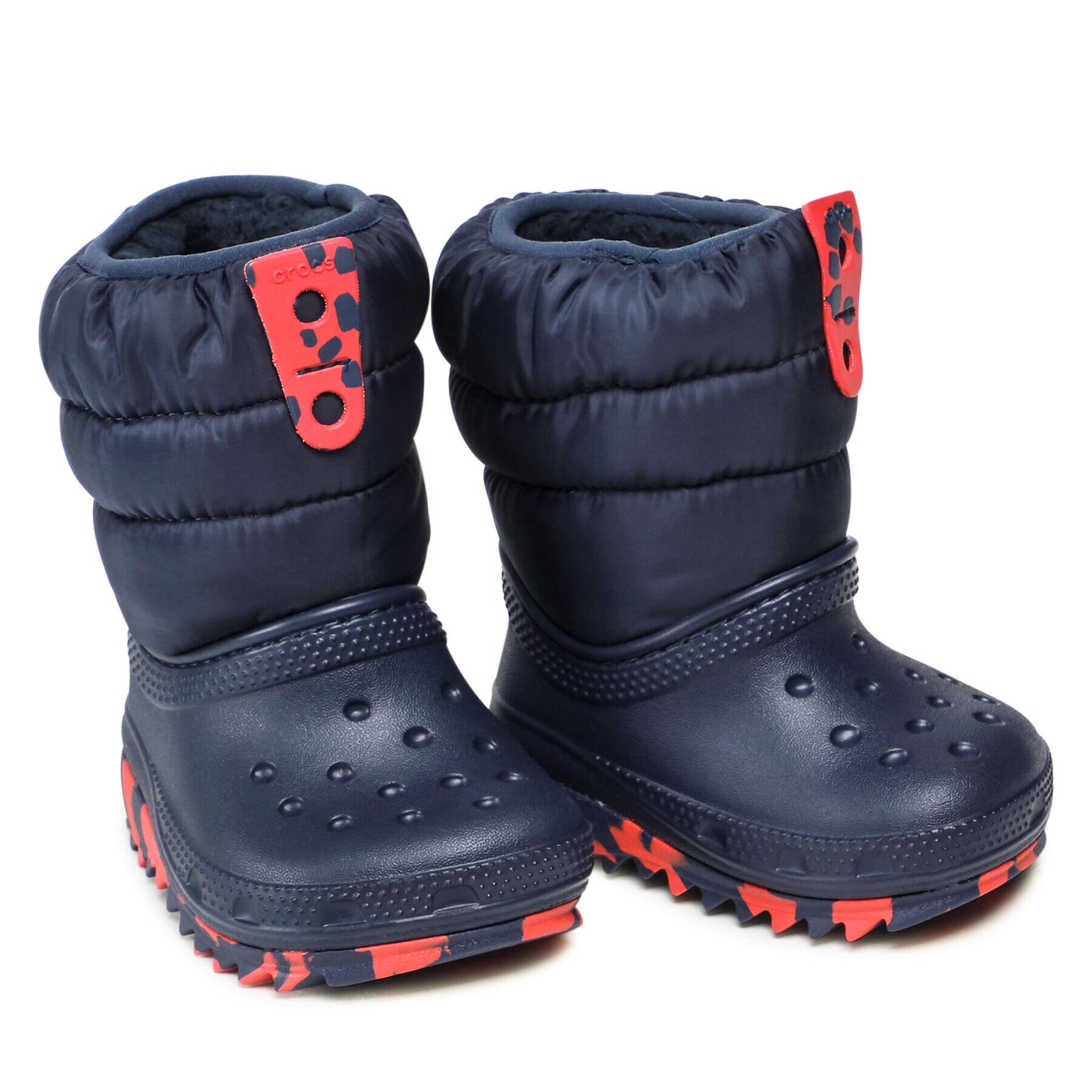 Crocs Апрески Classic Neo Puff Boot K 207275 Тъмносин - Pepit.bg