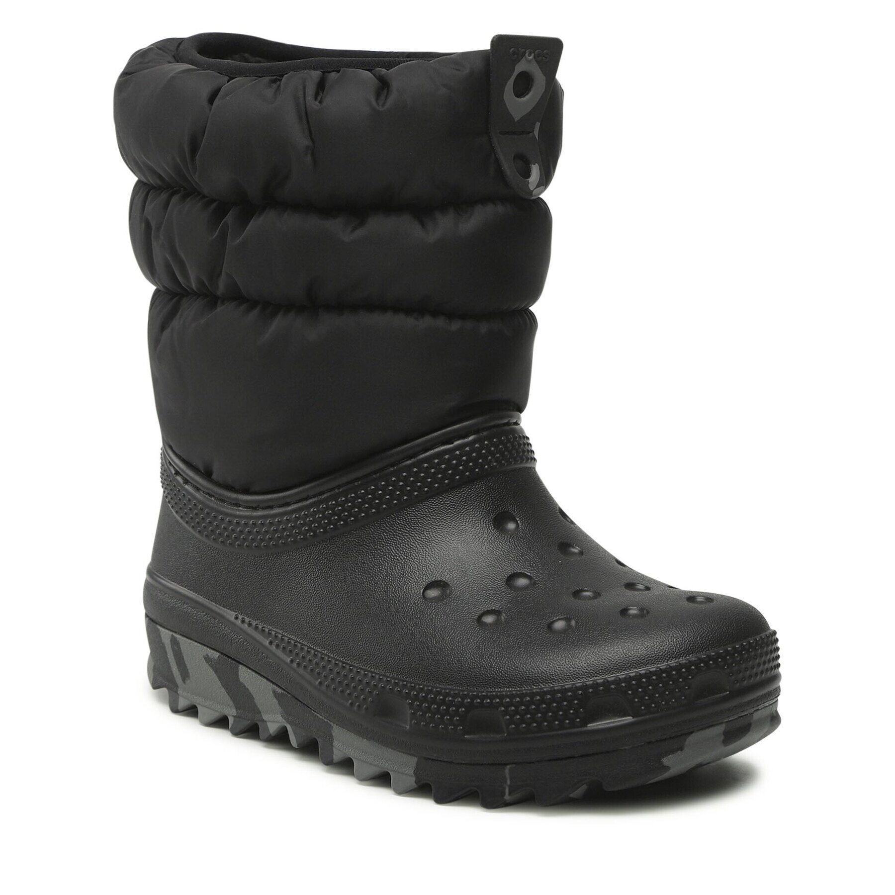 Crocs Апрески Classic Neo Puff Boot K 207684 Черен - Pepit.bg
