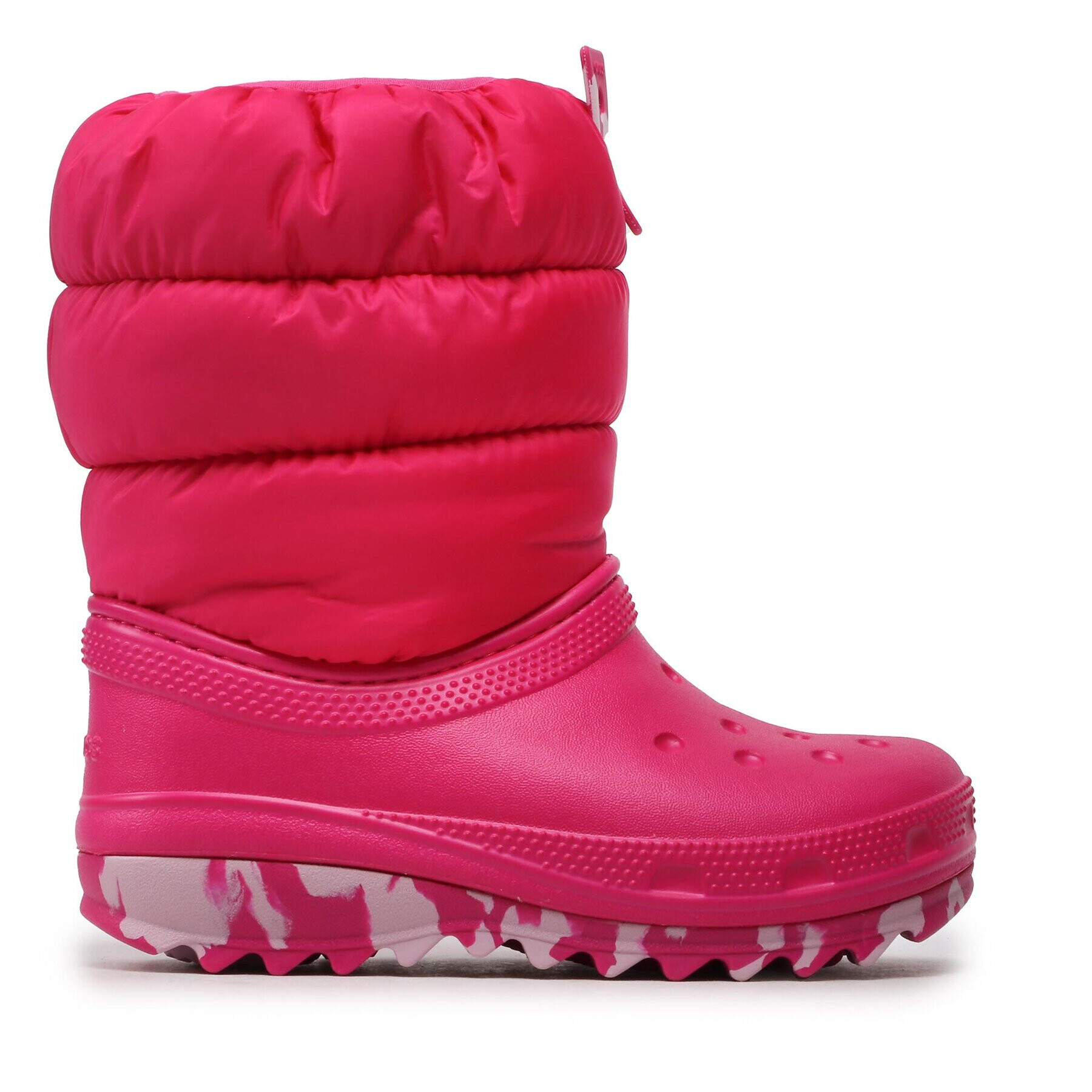 Crocs Апрески Classic Neo Puff Boot K 207684 Розов - Pepit.bg