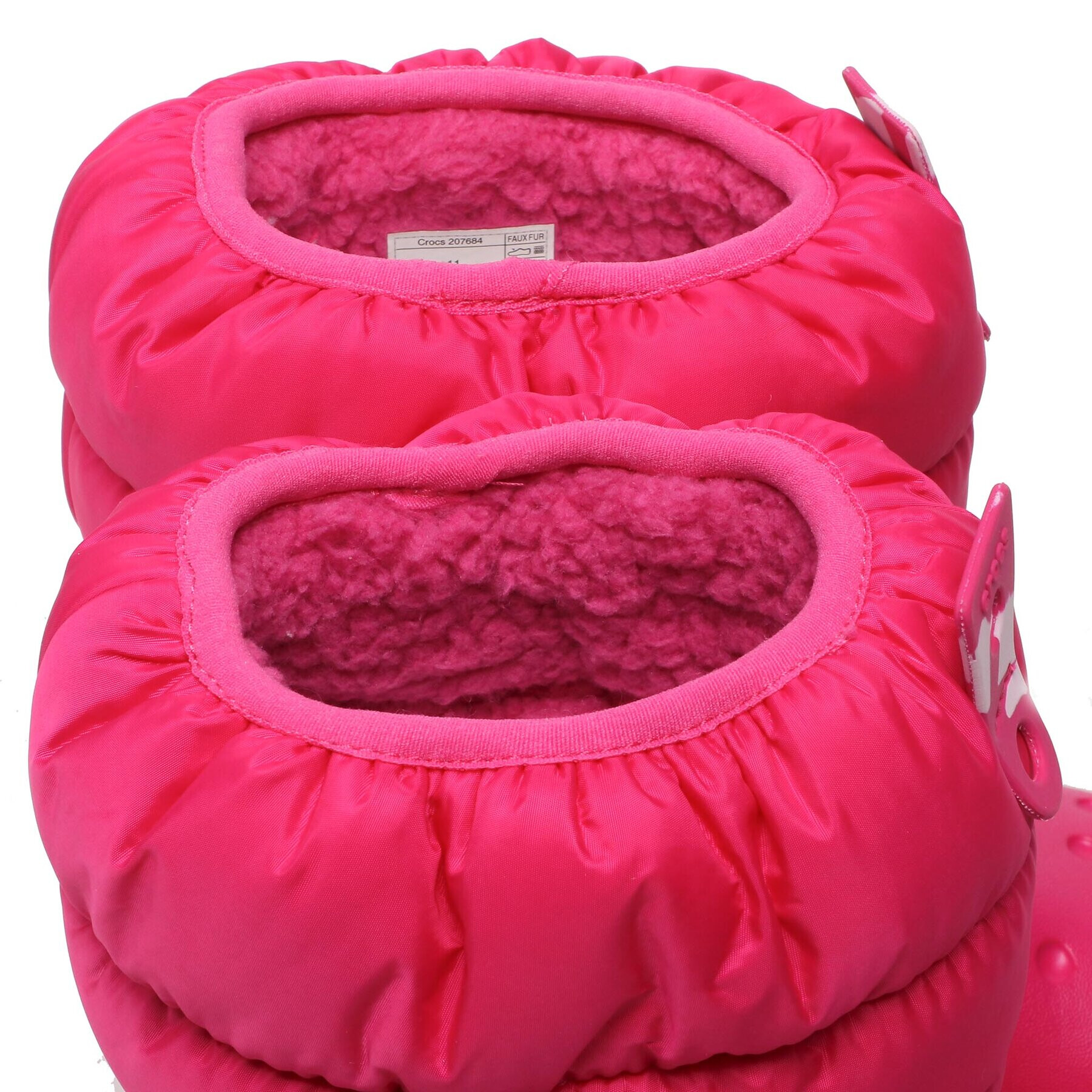 Crocs Апрески Classic Neo Puff Boot K 207684 Розов - Pepit.bg