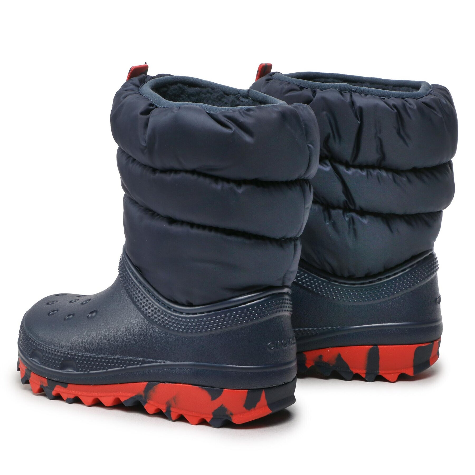 Crocs Апрески Classic Neo Puff Boot K 207684 Тъмносин - Pepit.bg