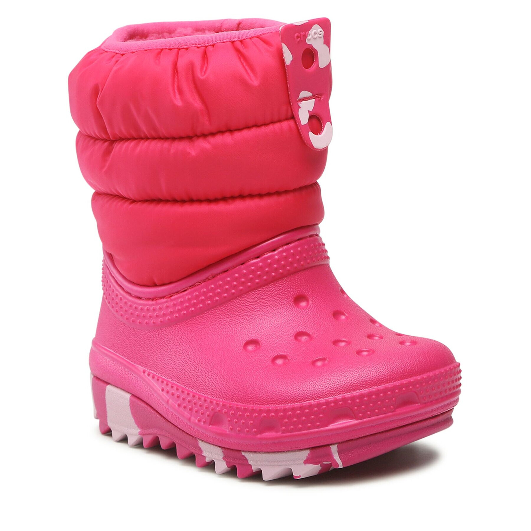 Crocs Апрески Classic Neo Puff Boot T 207683 Розов - Pepit.bg