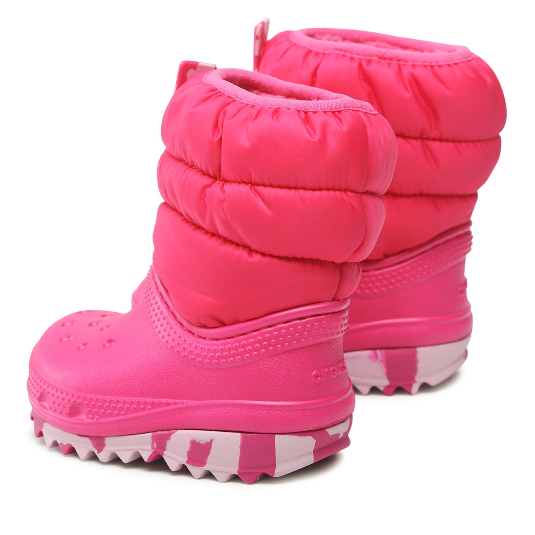 Crocs Апрески Classic Neo Puff Boot T 207683 Розов - Pepit.bg