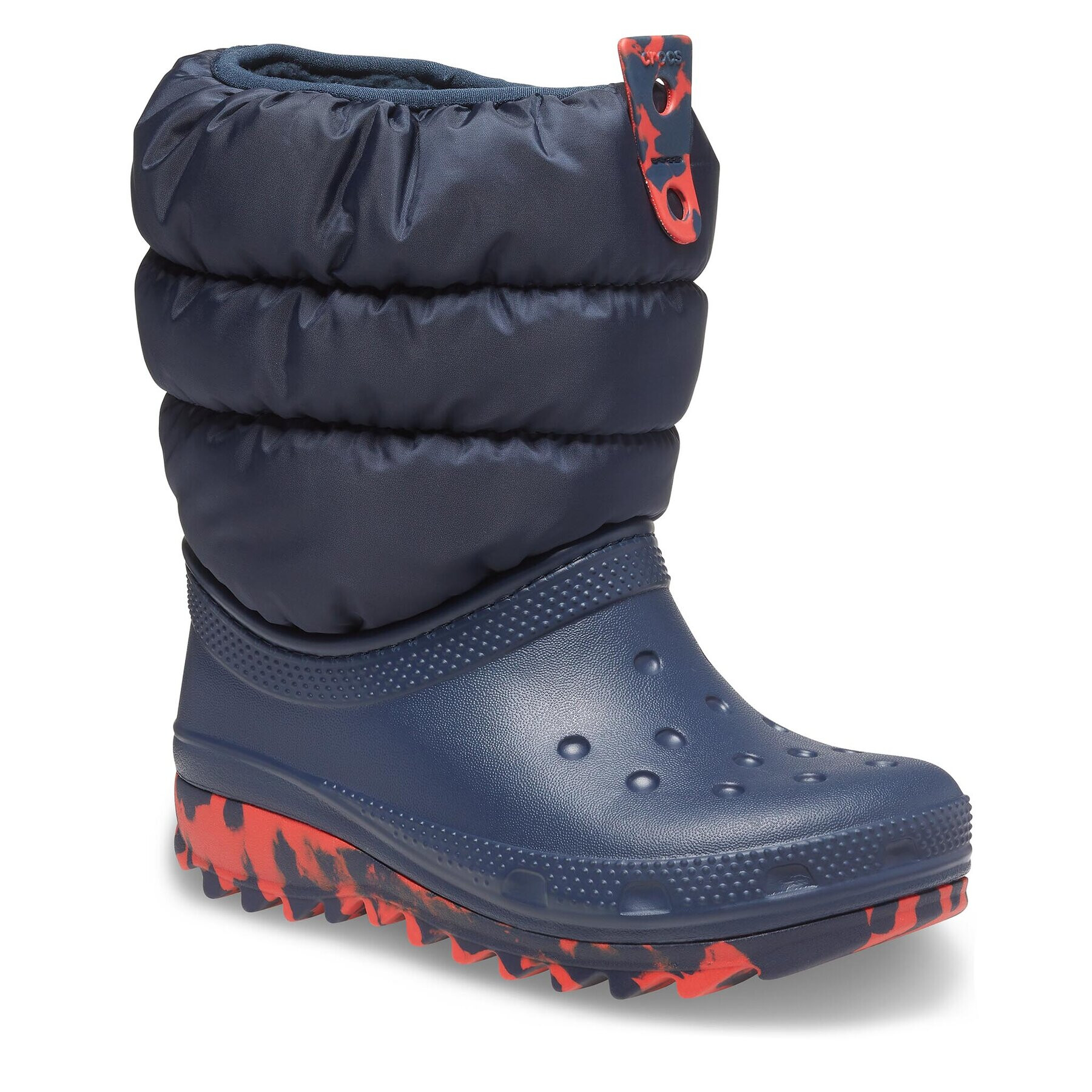 Crocs Апрески Classic Neo Puff Boot T 207683 Тъмносин - Pepit.bg