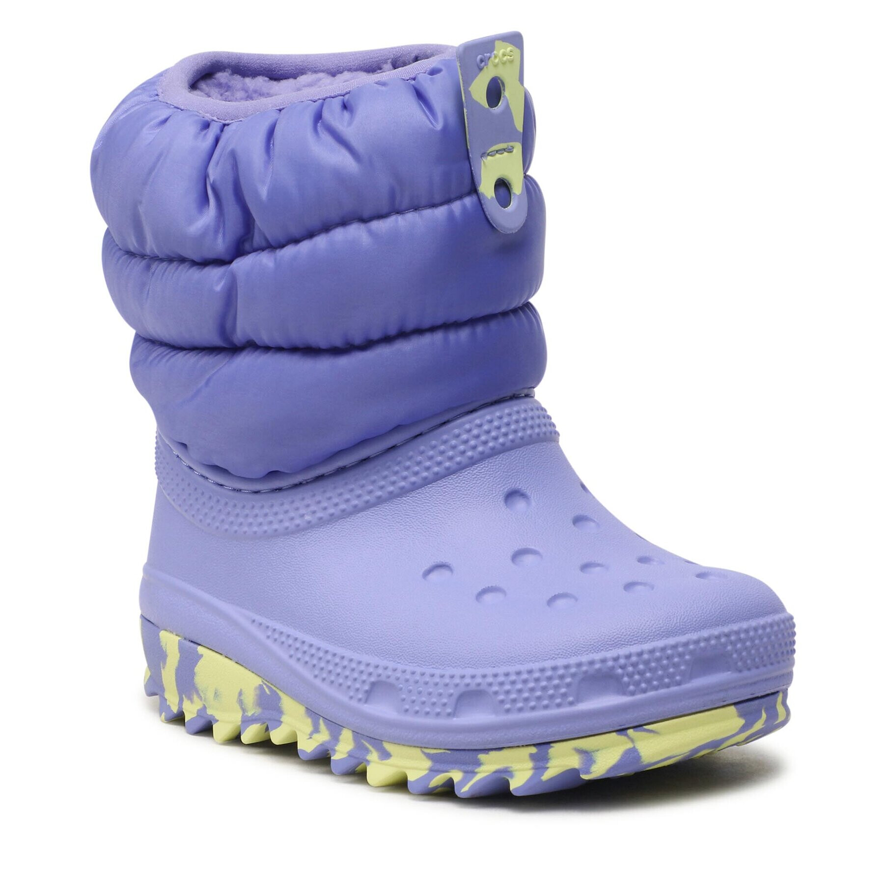 Crocs Апрески Classic Neo Puff T 207683 Виолетов - Pepit.bg
