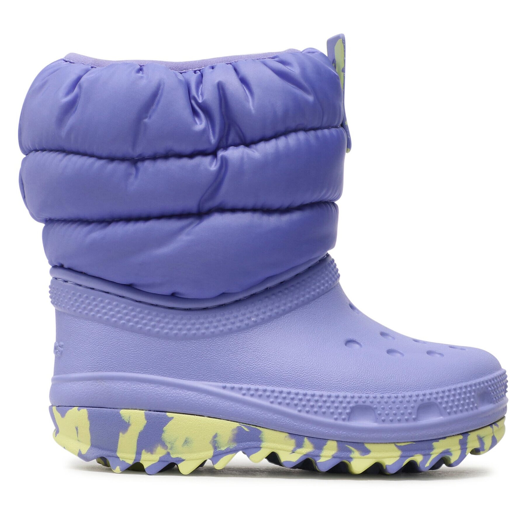 Crocs Апрески Classic Neo Puff T 207683 Виолетов - Pepit.bg