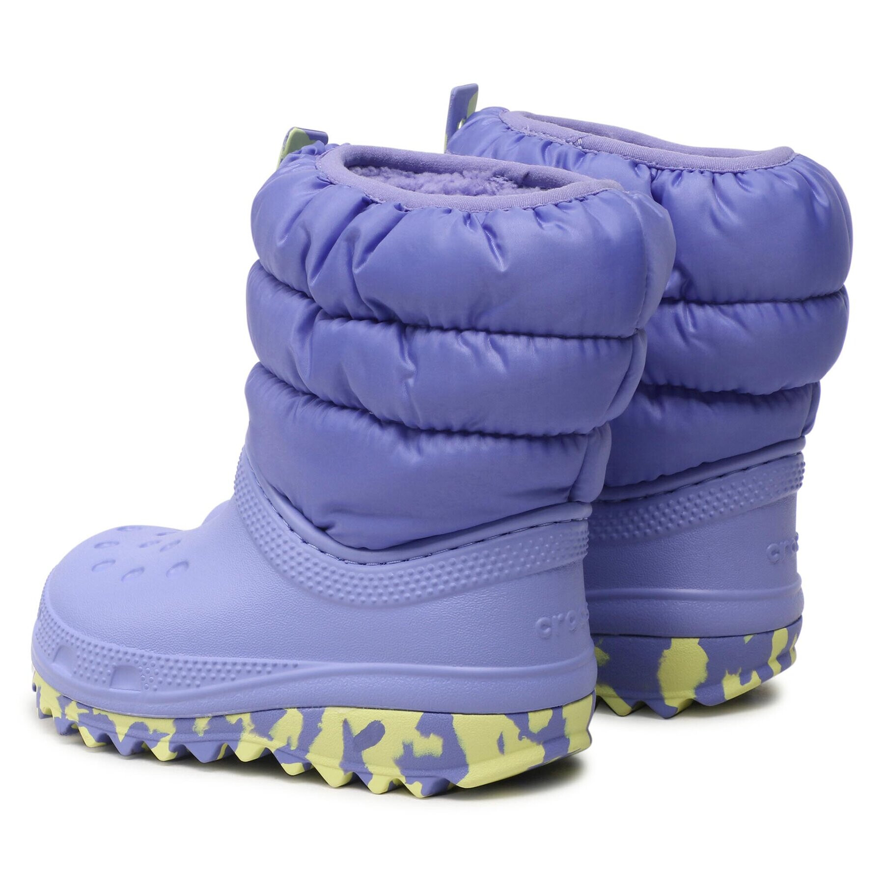 Crocs Апрески Classic Neo Puff T 207683 Виолетов - Pepit.bg