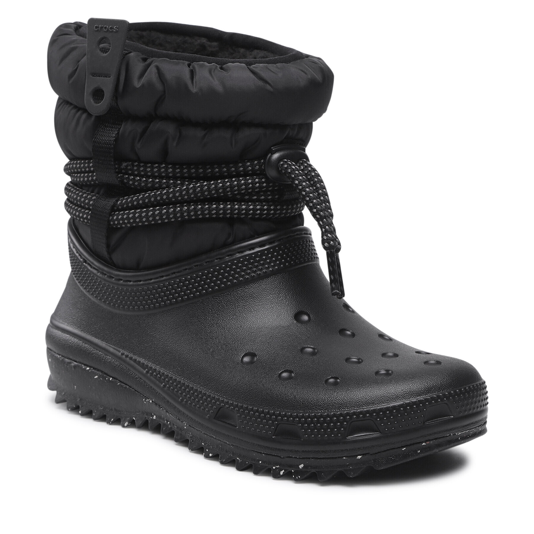 Crocs Апрески Classic Neo Puff Luxe 207312 Черен - Pepit.bg