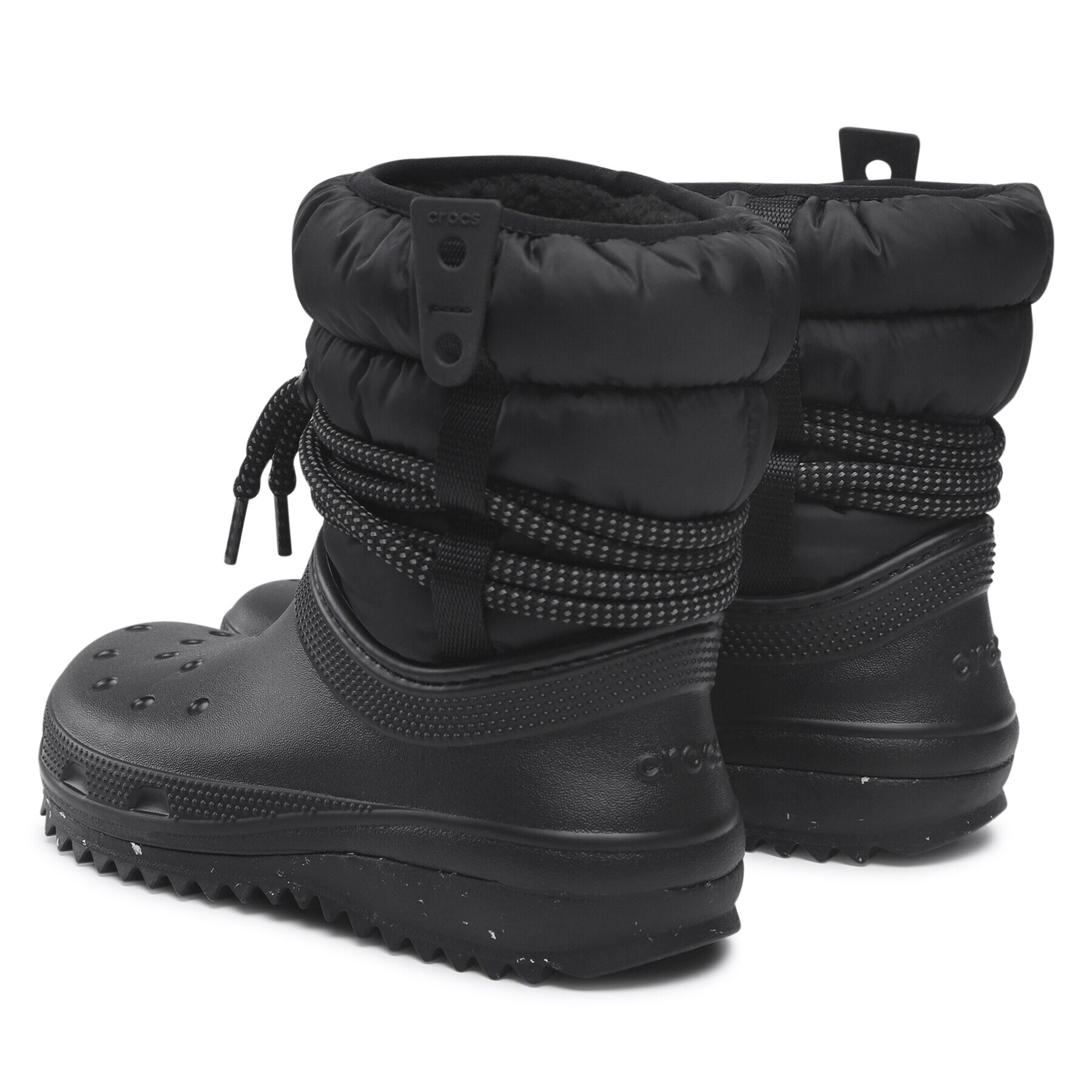 Crocs Апрески Classic Neo Puff Luxe 207312 Черен - Pepit.bg