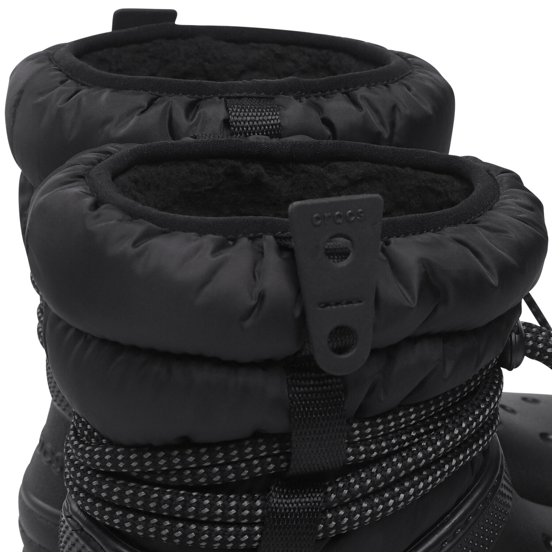 Crocs Апрески Classic Neo Puff Luxe 207312 Черен - Pepit.bg