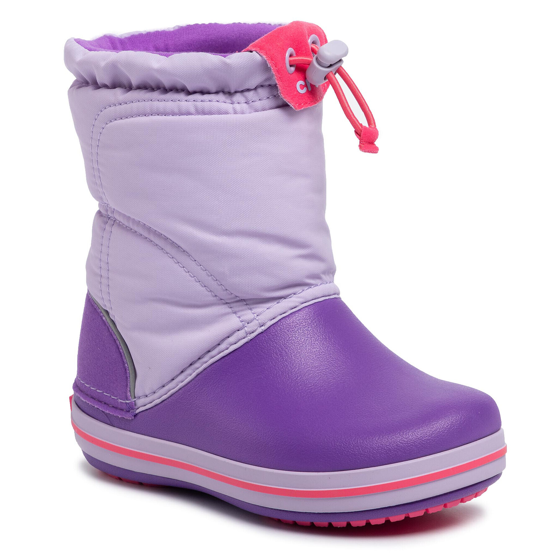 Crocs Апрески Crocband Lodgepoint Boot K 203509 Виолетов - Pepit.bg