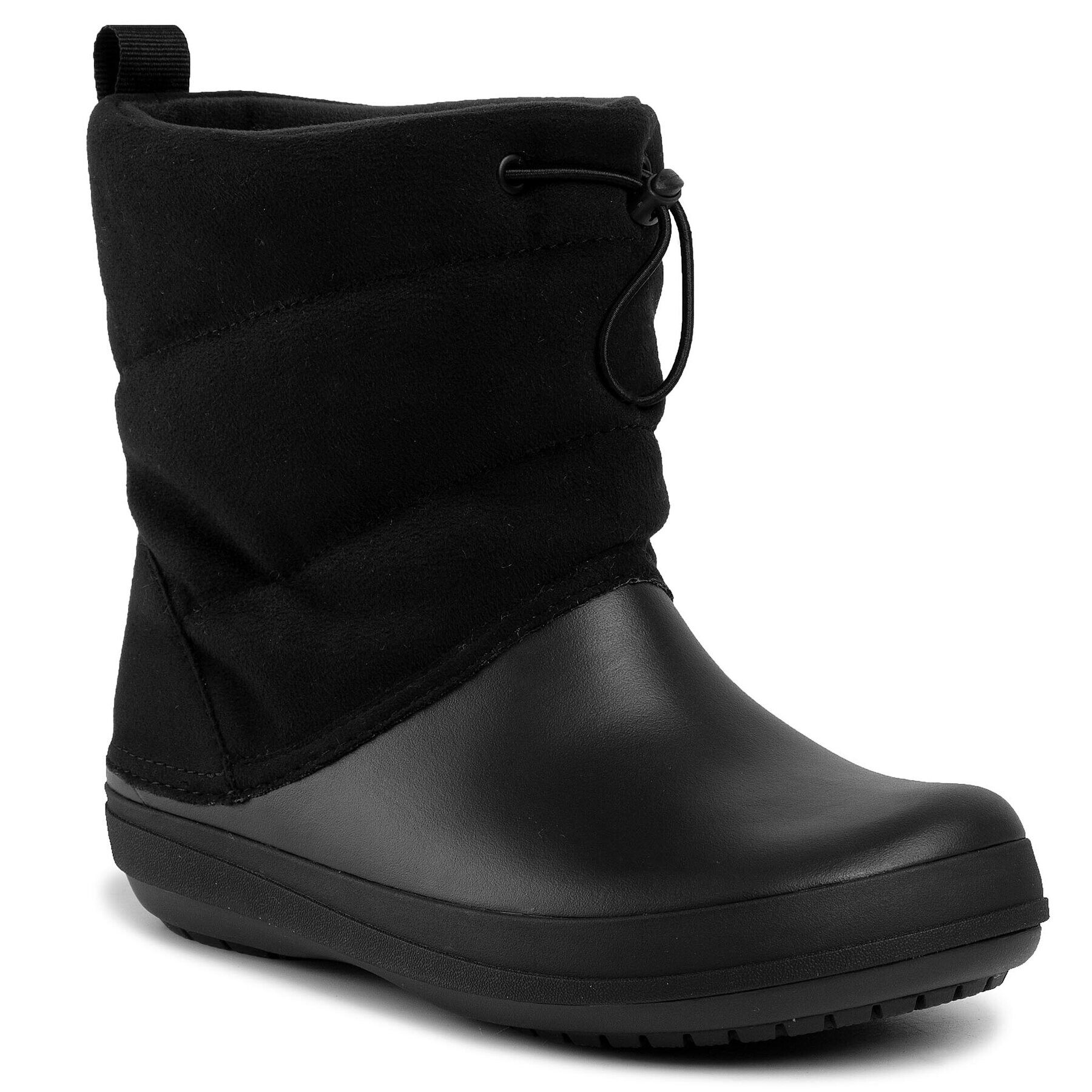 Crocs Апрески Crocband Puff Boot W 205858 Черен - Pepit.bg
