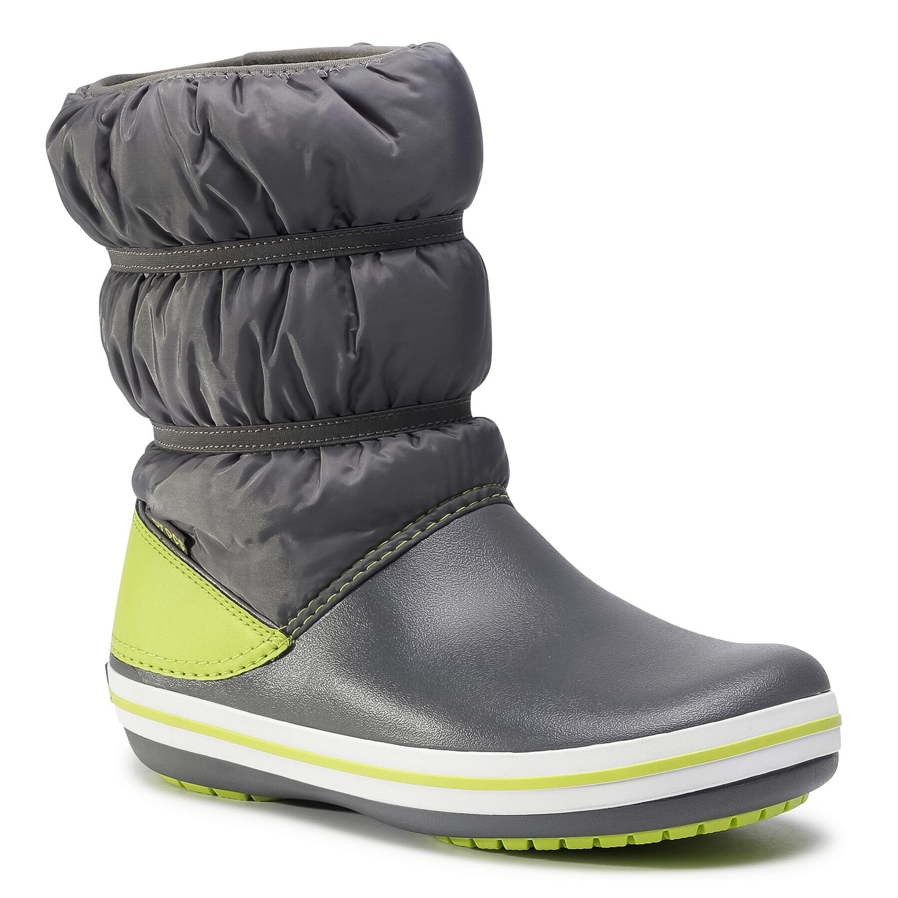Crocs Апрески Crocband Winter Boot K 206550 Сребрист - Pepit.bg