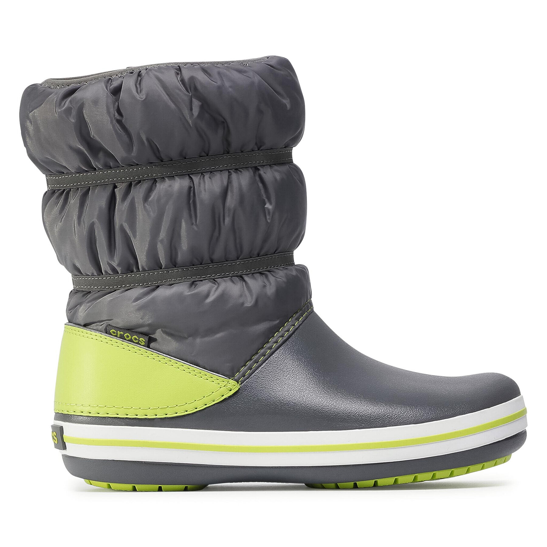 Crocs Апрески Crocband Winter Boot K 206550 Сребрист - Pepit.bg