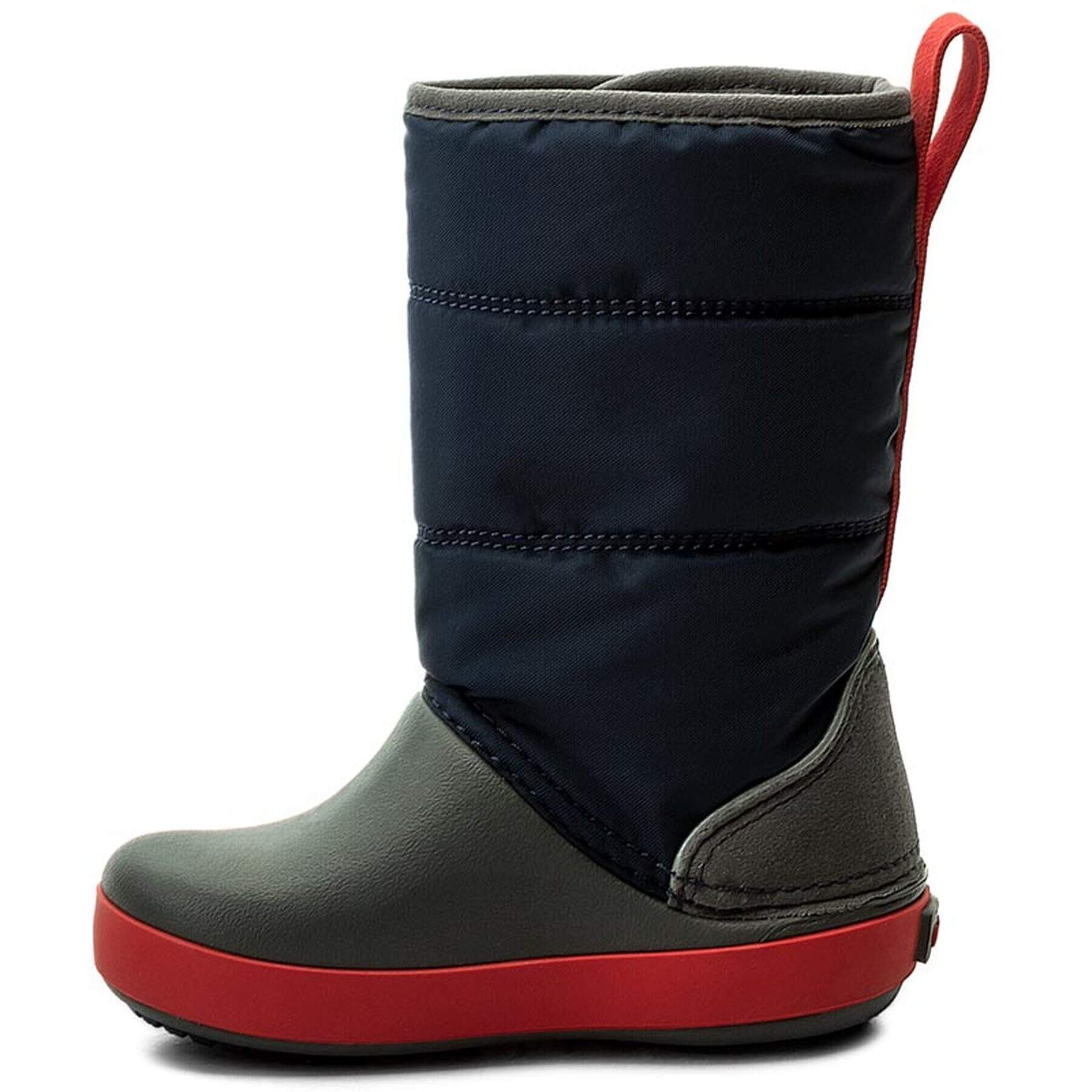 Crocs Апрески Lodgepoint Snow Boot K 204660 Тъмносин - Pepit.bg