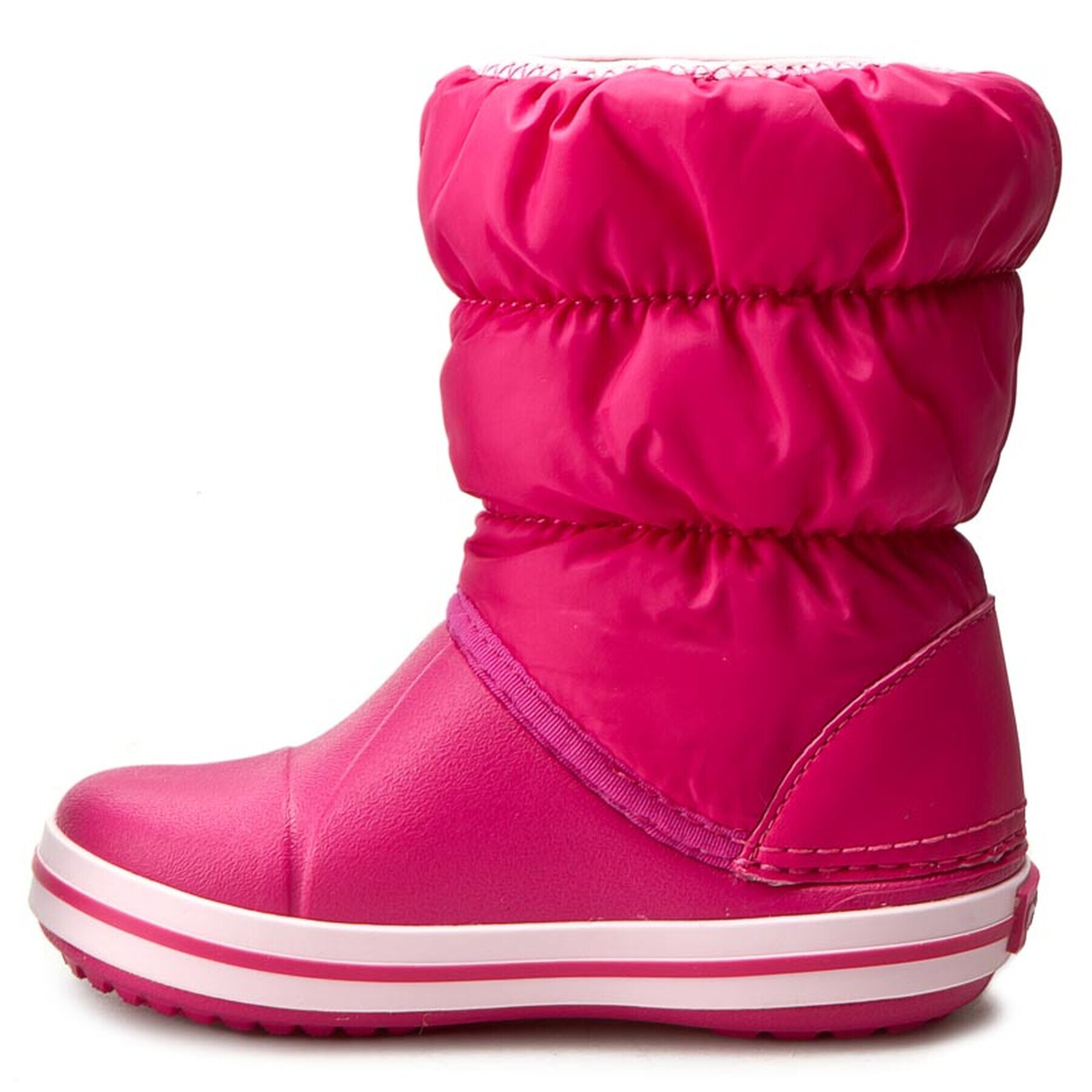 Crocs Апрески Winter Puff Boot Kids 14613 Розов - Pepit.bg