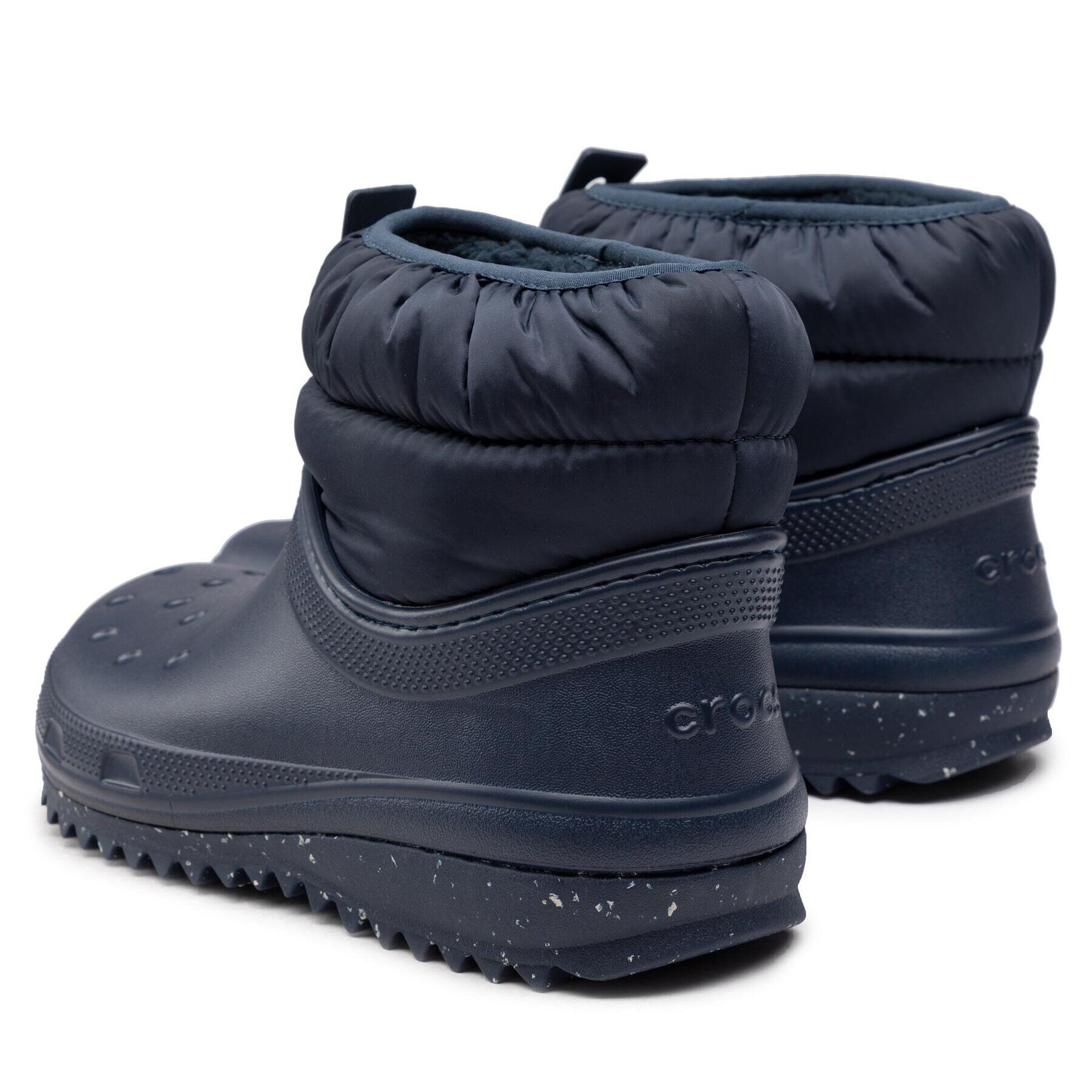 Crocs Боти Classic Neo Puff Shorty Boot W 207311 Тъмносин - Pepit.bg