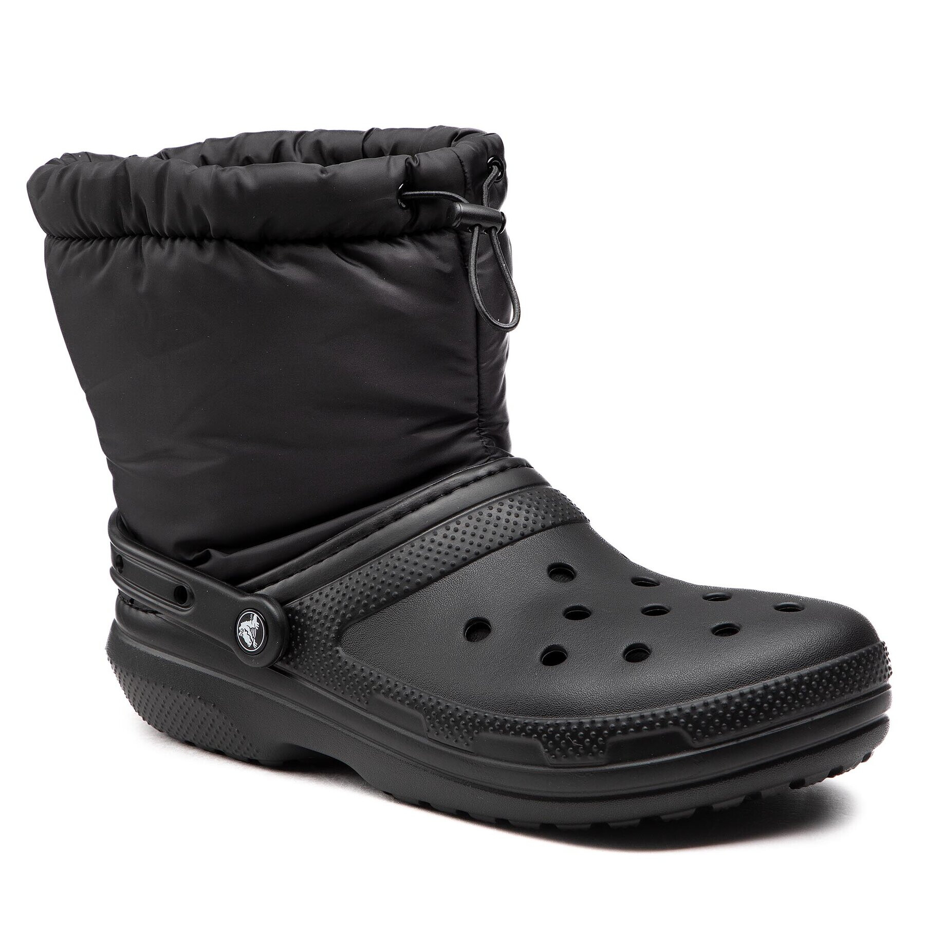 Crocs Ботуши Classic Lined Neo Puff Boot 206630 Черен - Pepit.bg