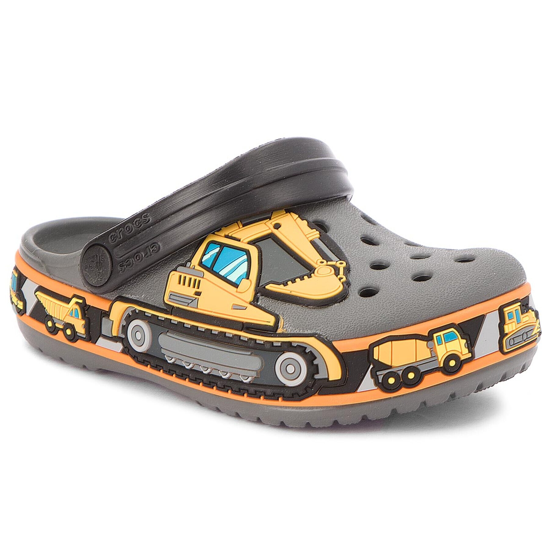 Crocs Чехли Cb Fun Lab Graphic Clg K 204983 Сив - Pepit.bg