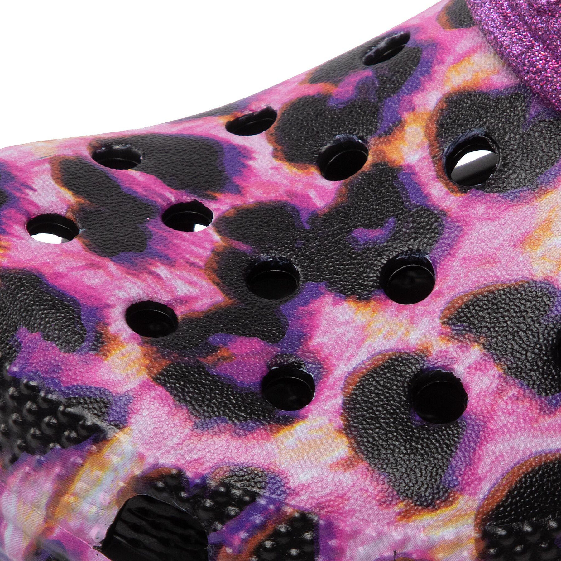 Crocs Чехли Classic Animal Print Clog K 207600 Виолетов - Pepit.bg