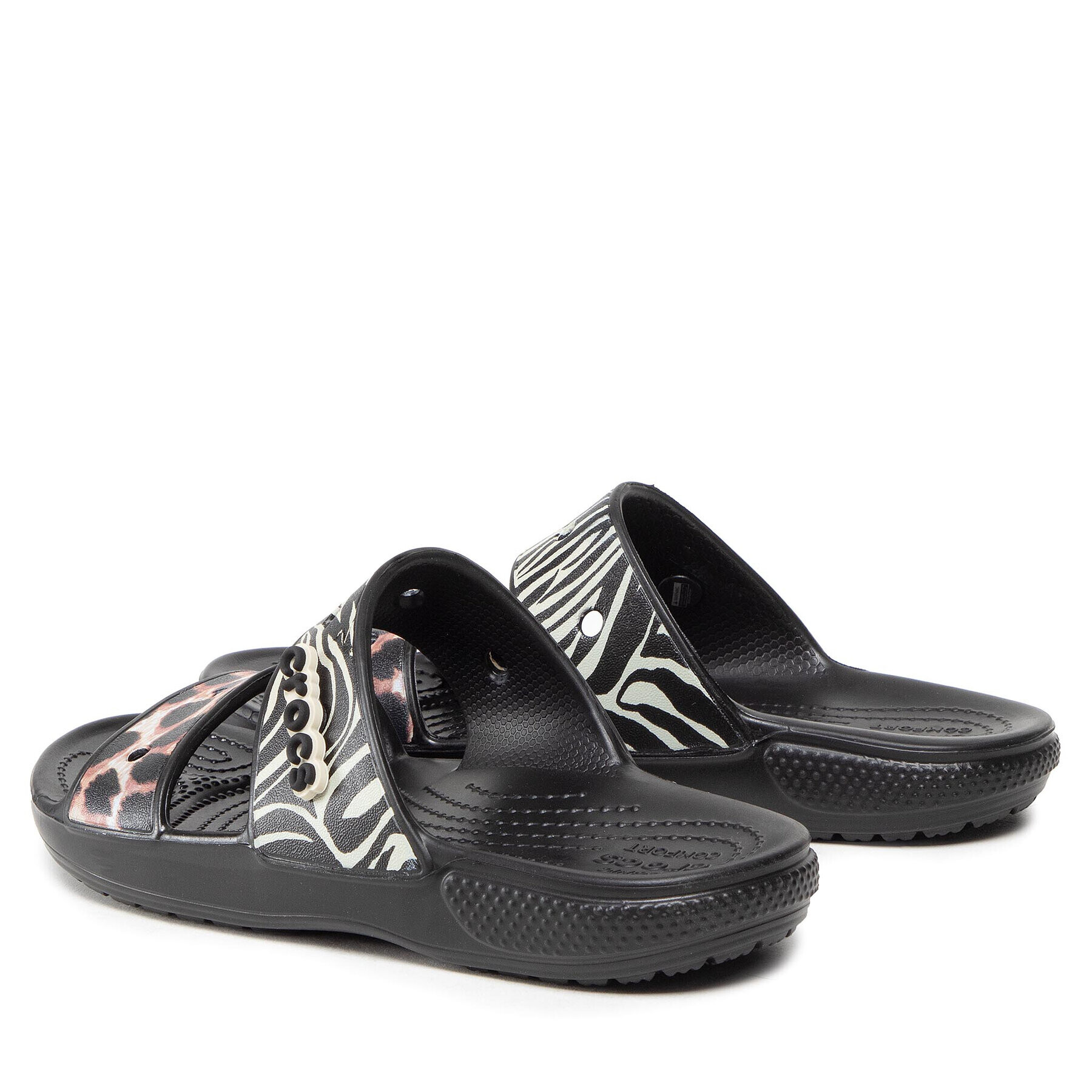 Crocs Чехли Classic Animal Remix Sandal 207847 Цветен - Pepit.bg
