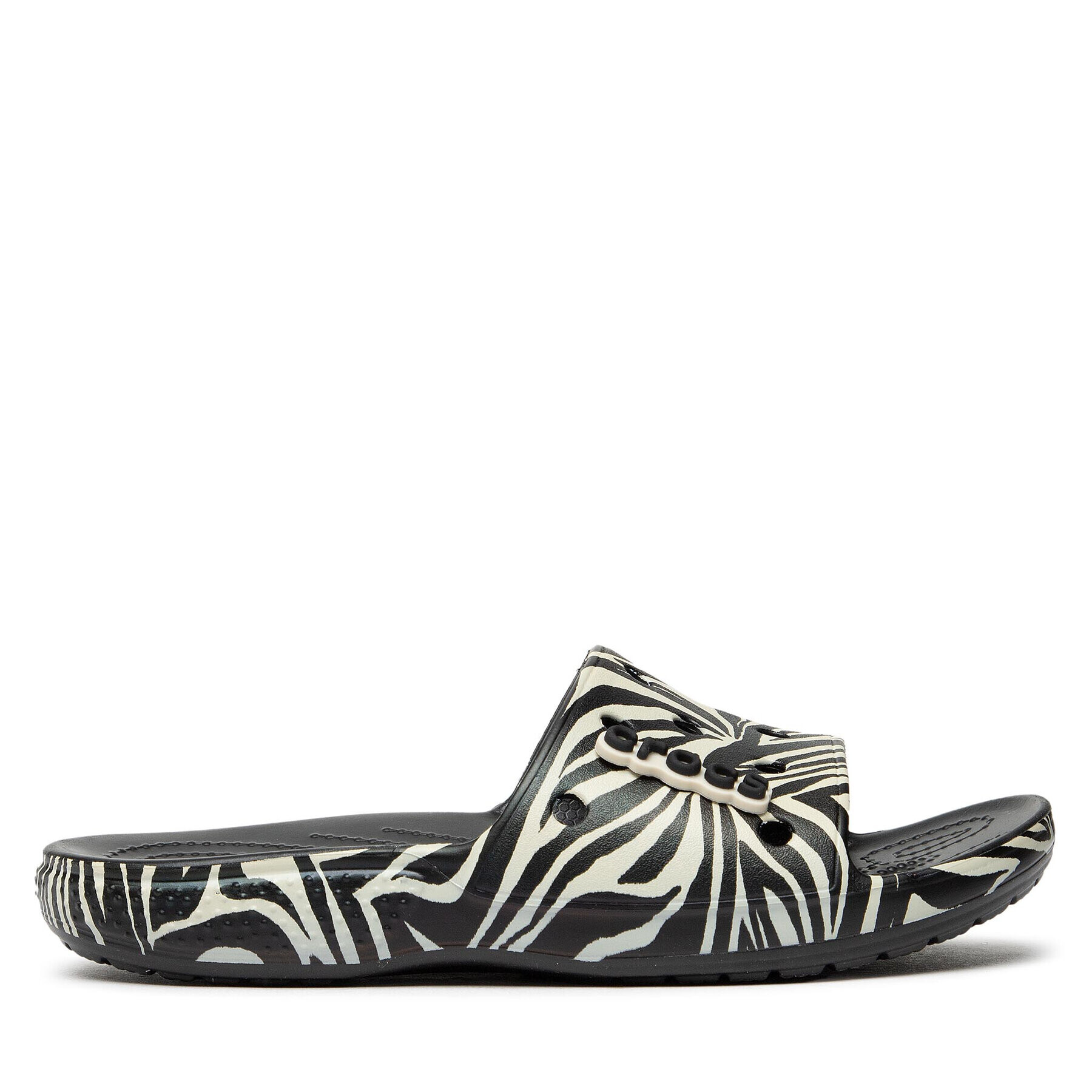 Crocs Чехли Classic Animal Remix Slde 207841 Черен - Pepit.bg