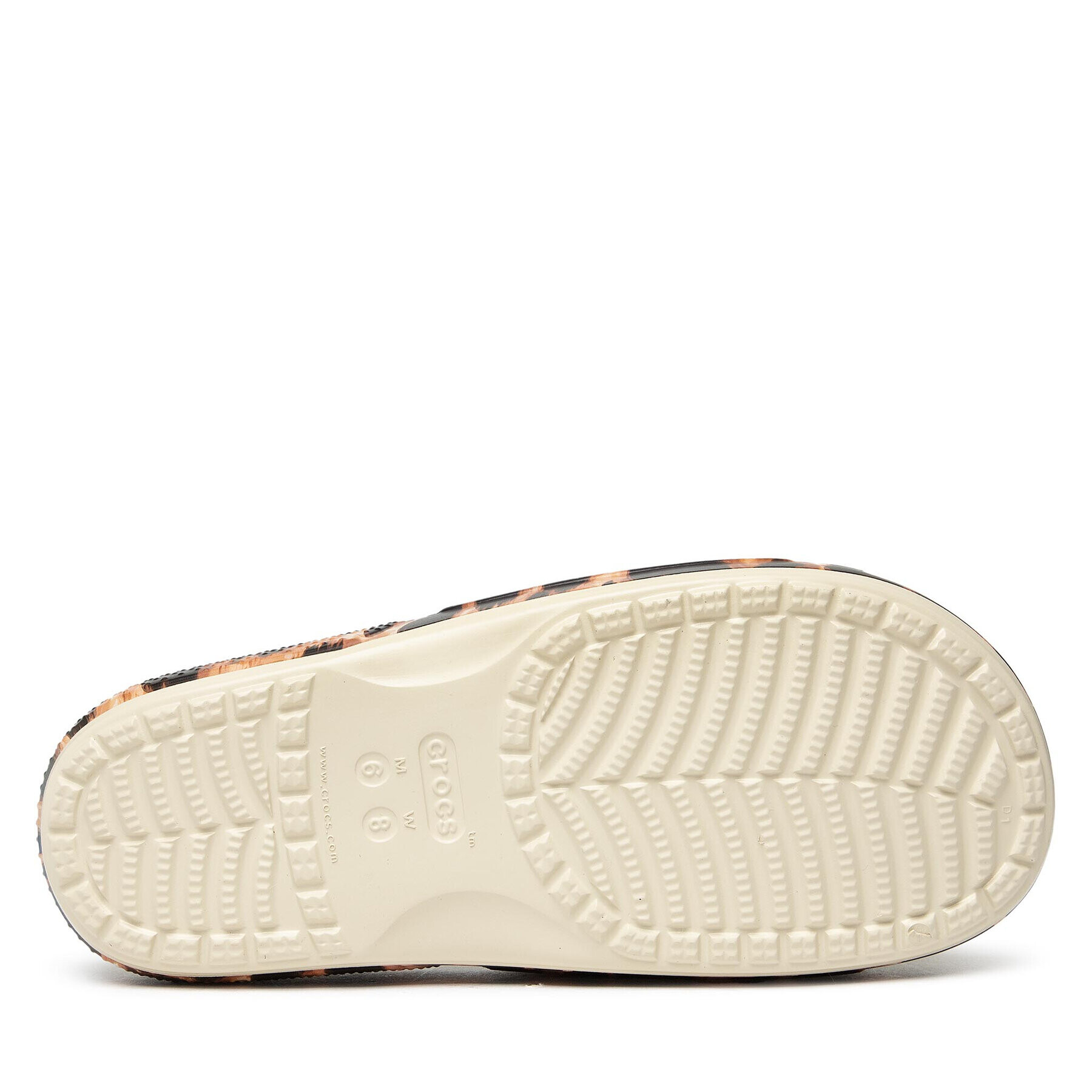 Crocs Чехли Classic Animal Remix Slide 207841 Бежов - Pepit.bg