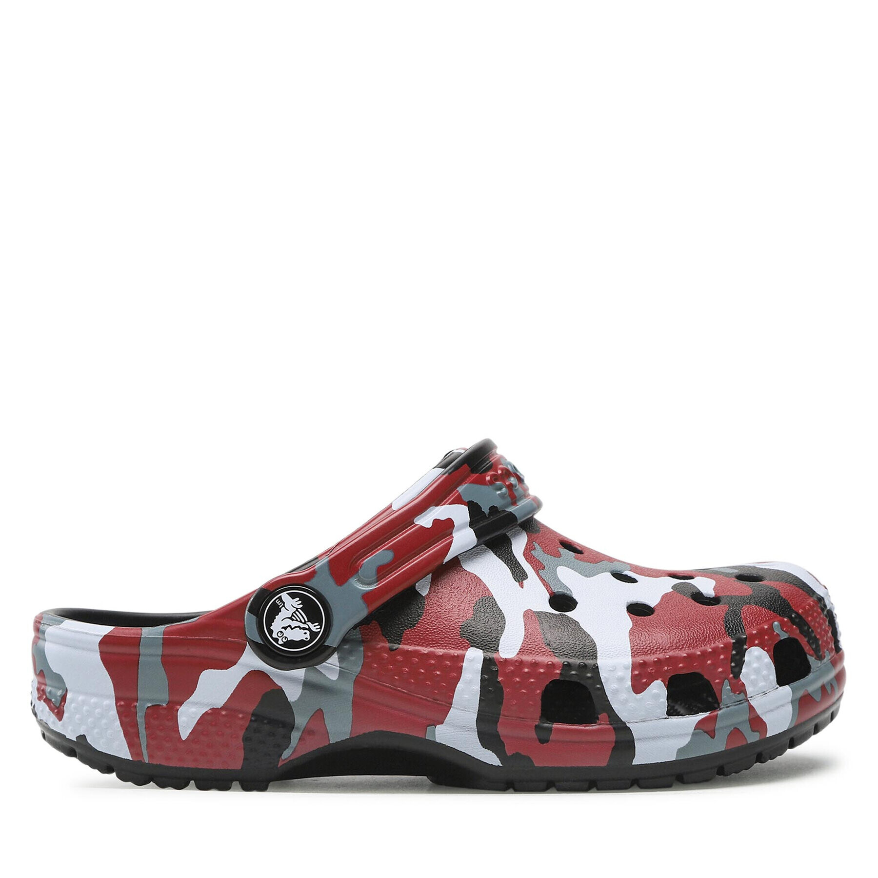 Crocs Чехли Classic Camo Clog 207594 Червен - Pepit.bg