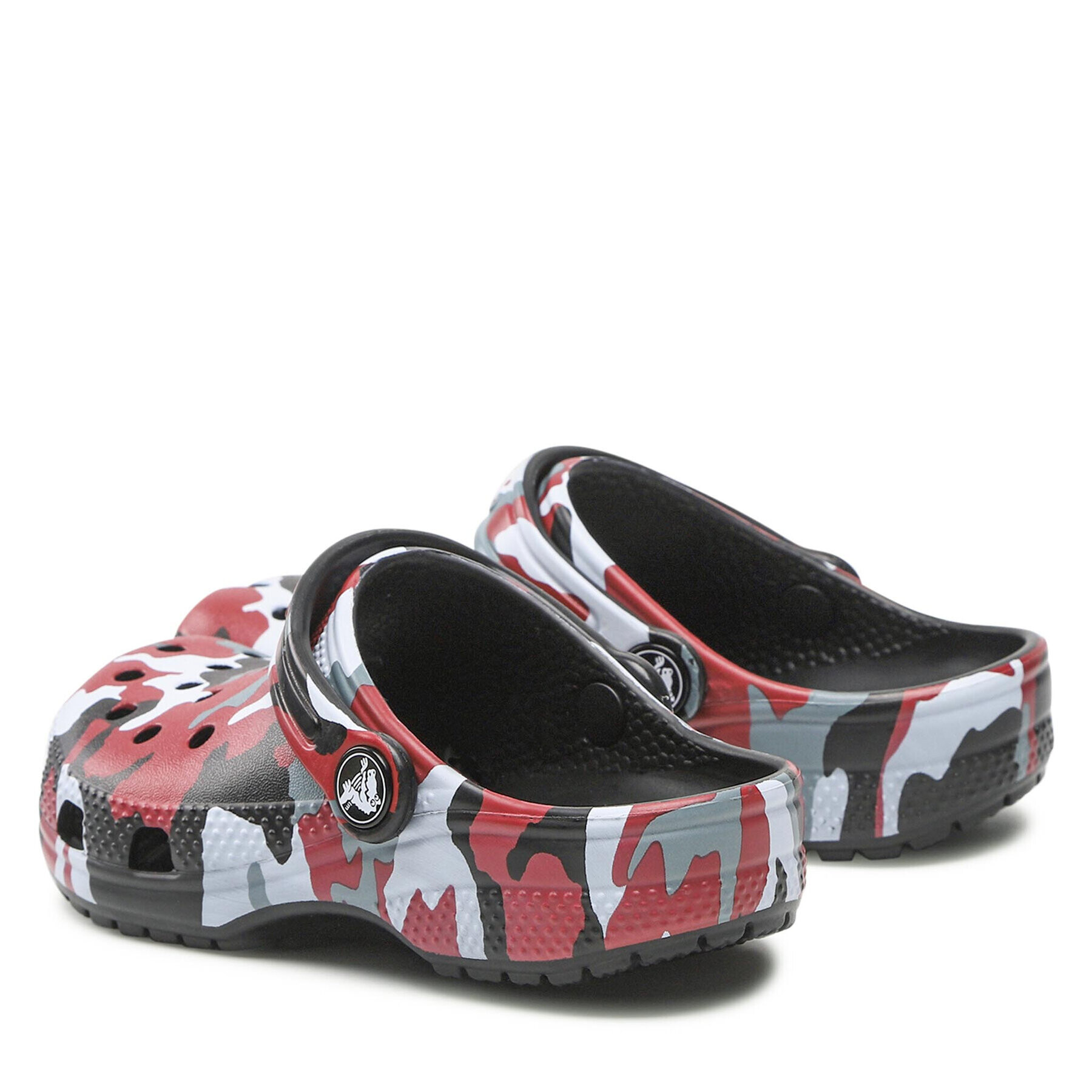 Crocs Чехли Classic Camo Clog 207594 Червен - Pepit.bg