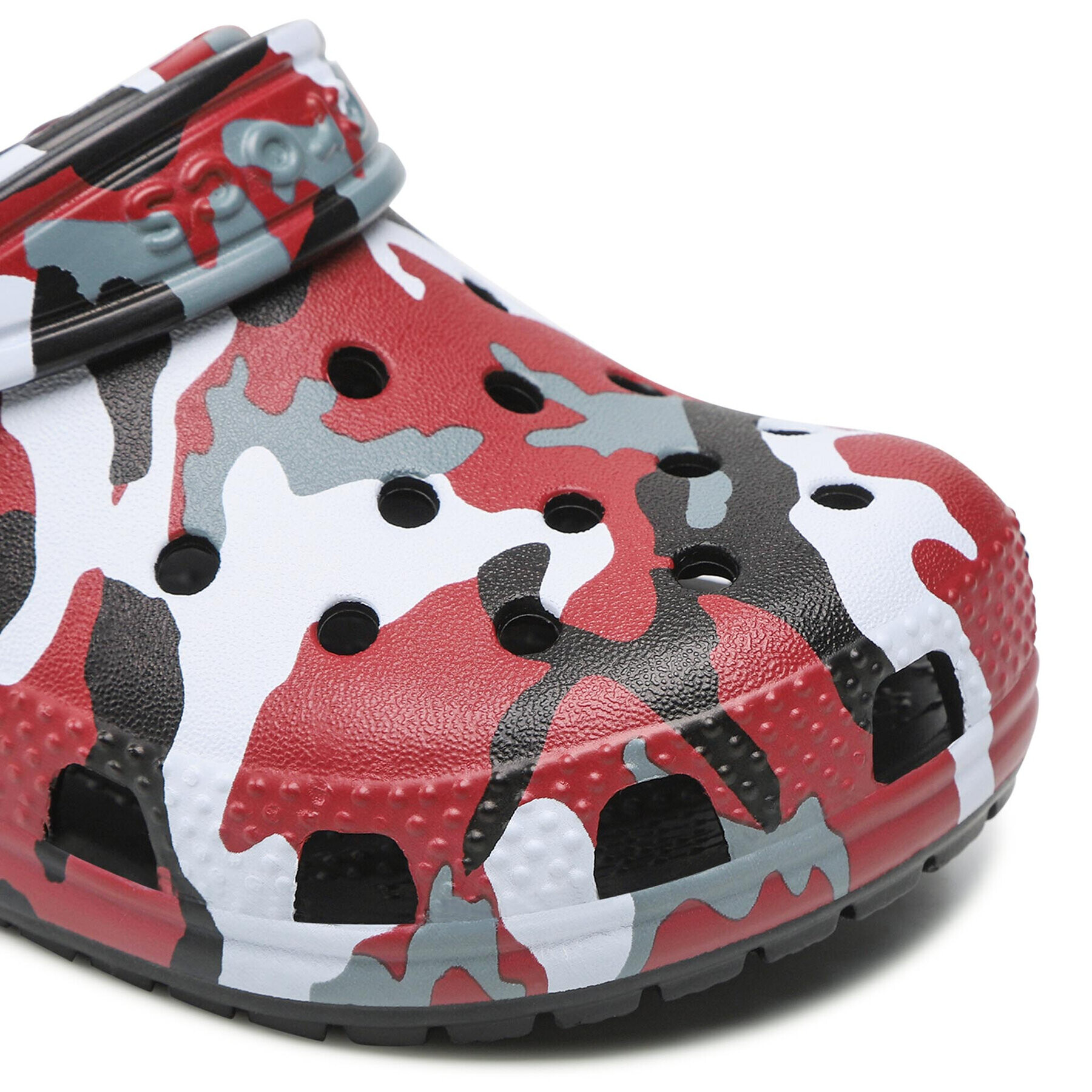 Crocs Чехли Classic Camo Clog 207594 Червен - Pepit.bg