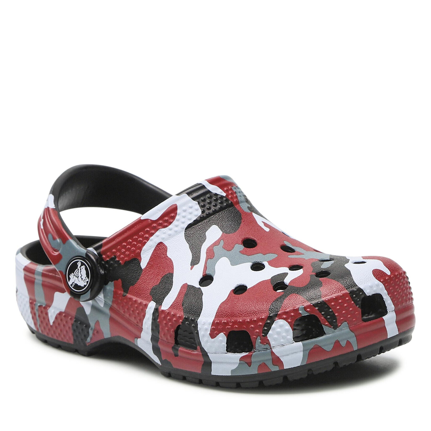 Crocs Чехли Classic Camo Clog 207594 Червен - Pepit.bg