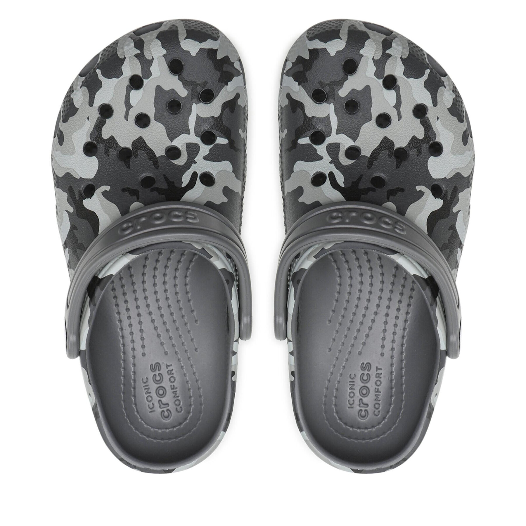 Crocs Чехли Classic Camo Clog 207594 Сив - Pepit.bg